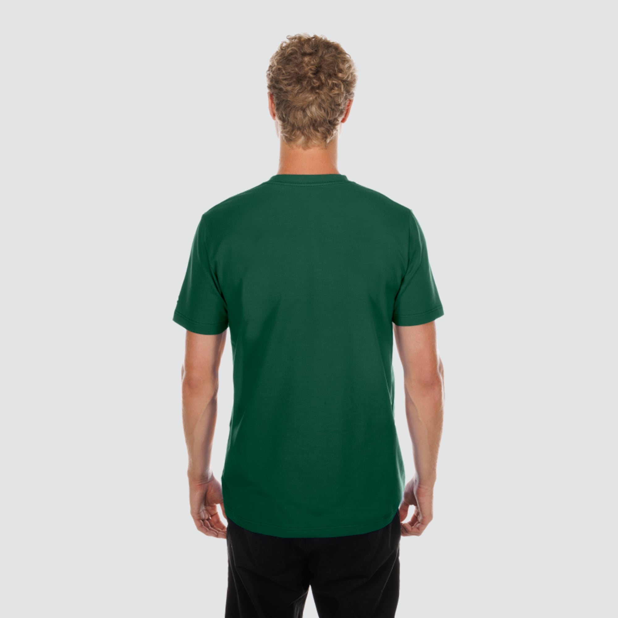 T-shirt floqué New Era vert chasseur Milwaukee Bucks Laurel Crest pour homme