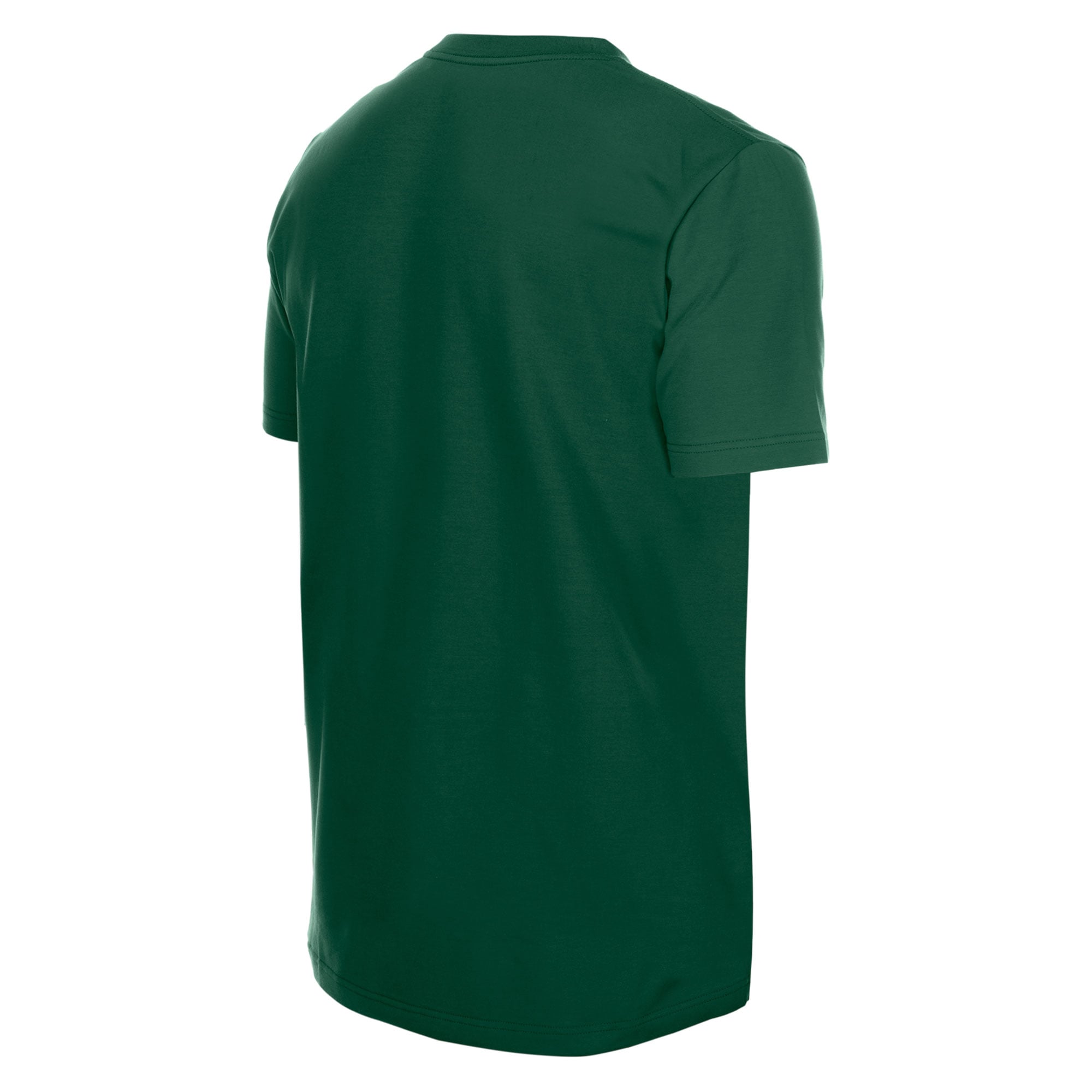 T-shirt floqué New Era vert chasseur Milwaukee Bucks Laurel Crest pour homme