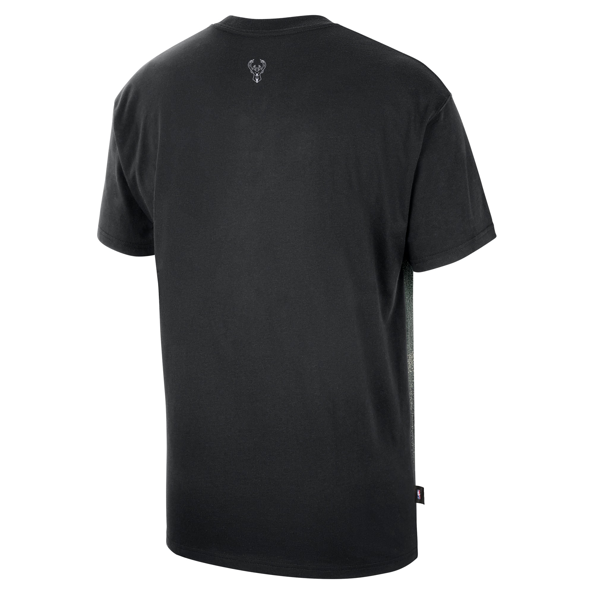 T-shirt d'entraînement Nike Black Milwaukee Bucks 2026 Standard Issue pour homme
