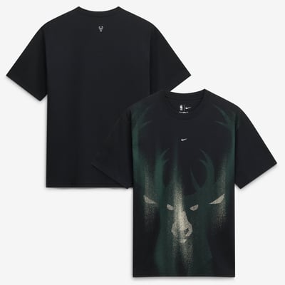 Milwaukee Bucks Nike 2026/27 Standard Issue Practice Icon T-Shirt - Black
