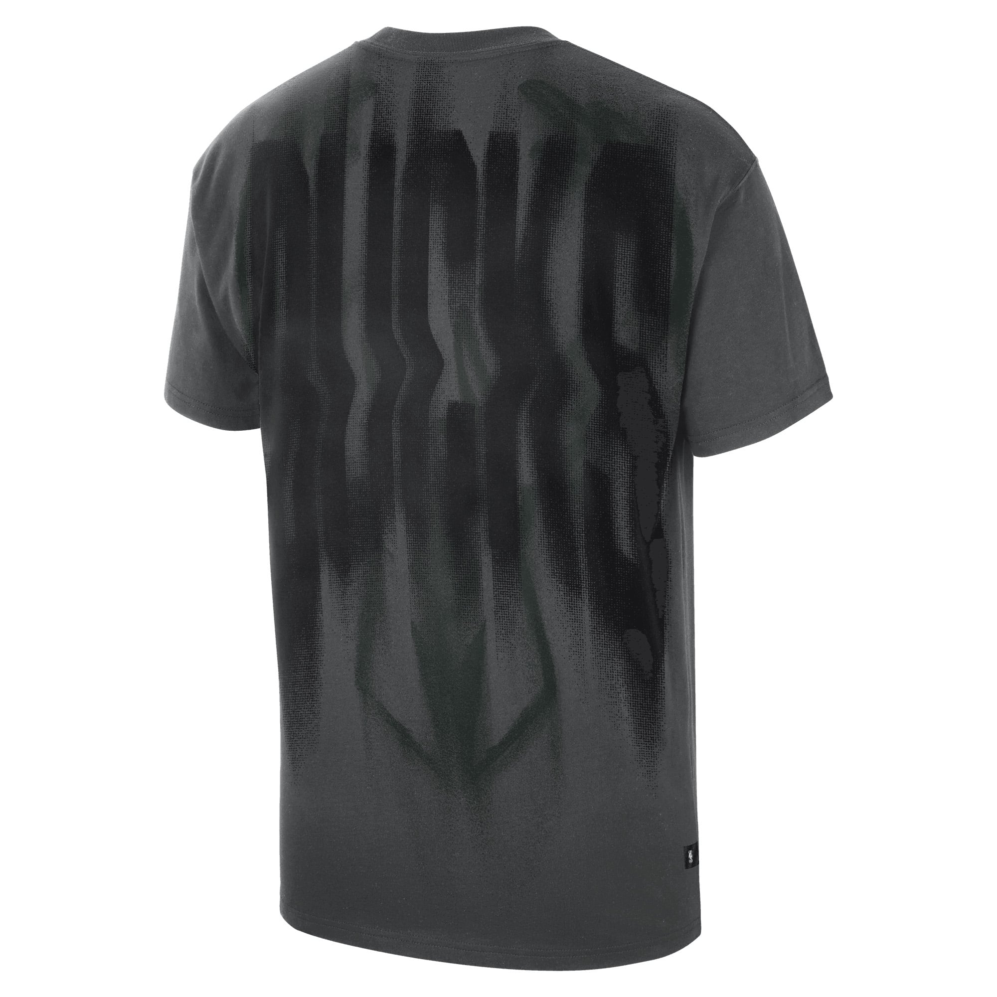 T-shirt Nike Max 90 d'avant-match, couleur anthracite, Milwaukee Bucks, édition standard 2026, pour homme
