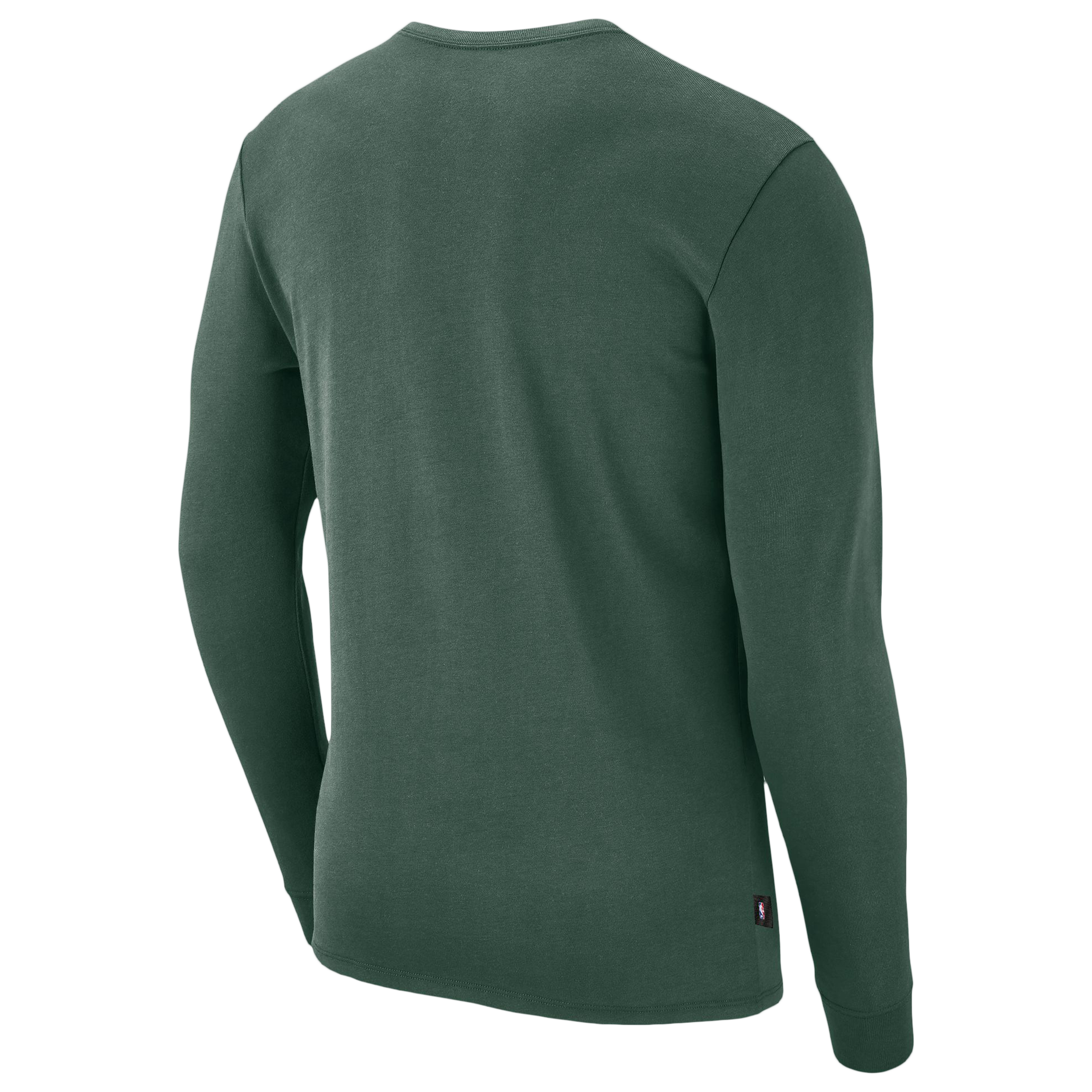 T-shirt d'entraînement à manches longues Nike Hunter Green Milwaukee Bucks 2026 Standard Issue pour homme