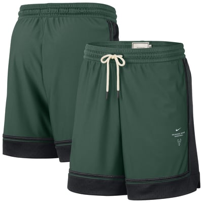 Milwaukee Bucks Nike 2026 Standard Issue Pre-Game Pro Shorts - Hunter Green