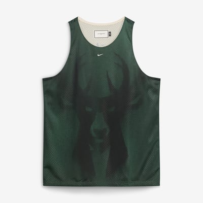Milwaukee Bucks Nike 2026/27 Standard Issue Practice Icon Mesh Reversible Jersey - Hunter Green