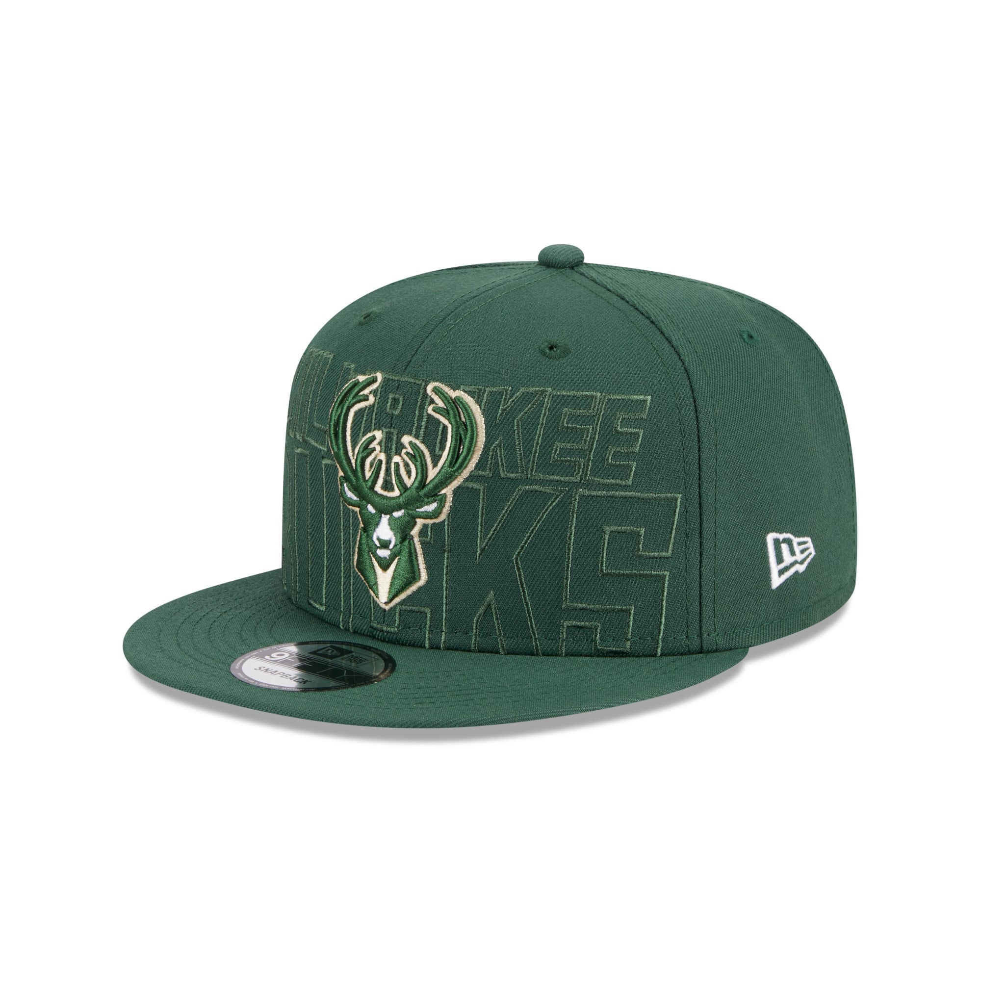Milwaukee Bucks New Era 2023 NBA Draft 950 CAP - Unisex
