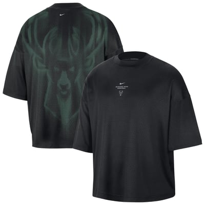 Milwaukee Bucks Nike 2026 Standard Issue Pre-Game Performance T-Shirt - Mens