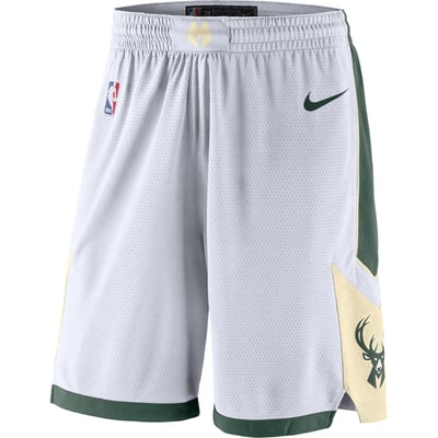 Milwaukee Bucks Nike Association Swingman Short - Mens