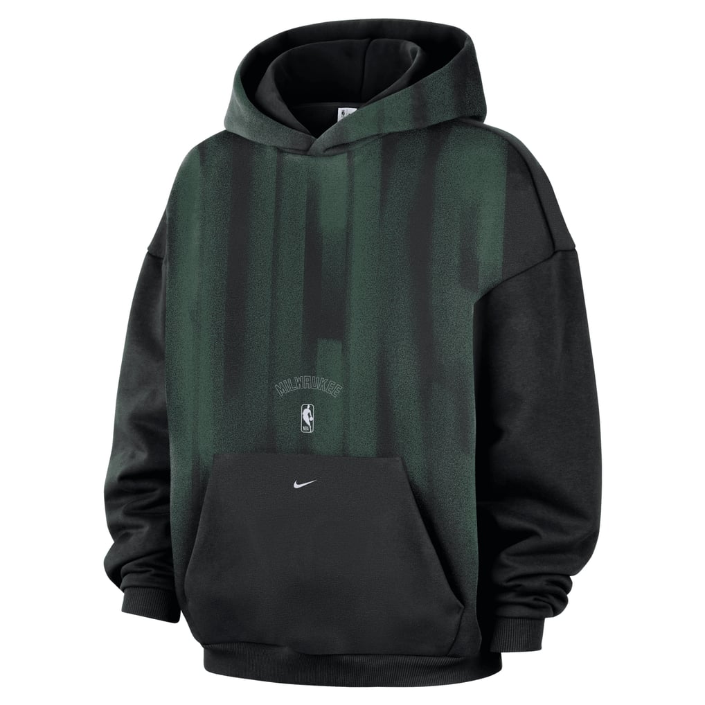 Milwaukee Bucks Nike Game Theatre Fleece Hoodie - Mens