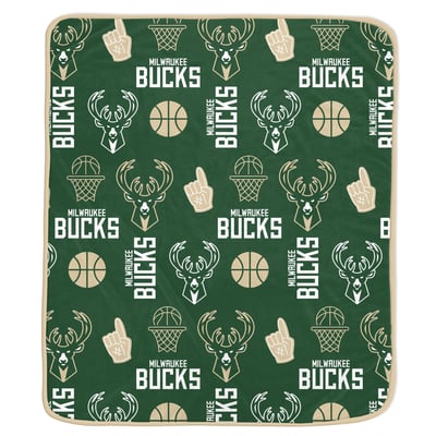 Milwaukee Bucks Pegasus Team Spirit 60" x 70" Ultra Soft Blanket