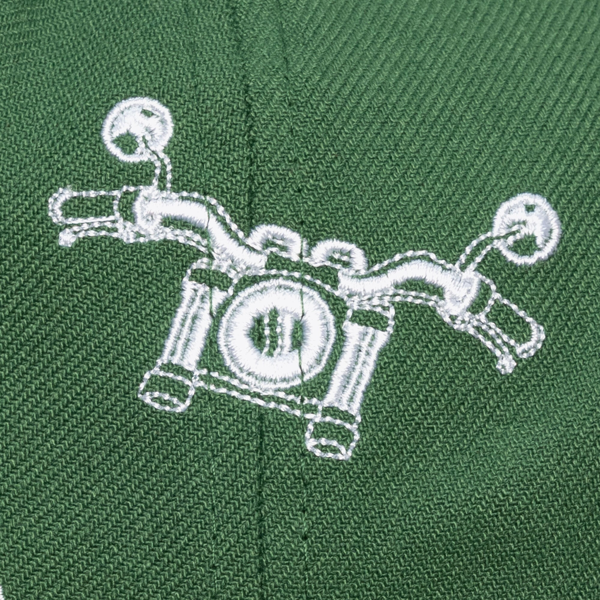 Casquette unisexe Mitchell & Ness Hunter Green Milwaukee Bucks Hardwood Classics Downtown Doodle Pro