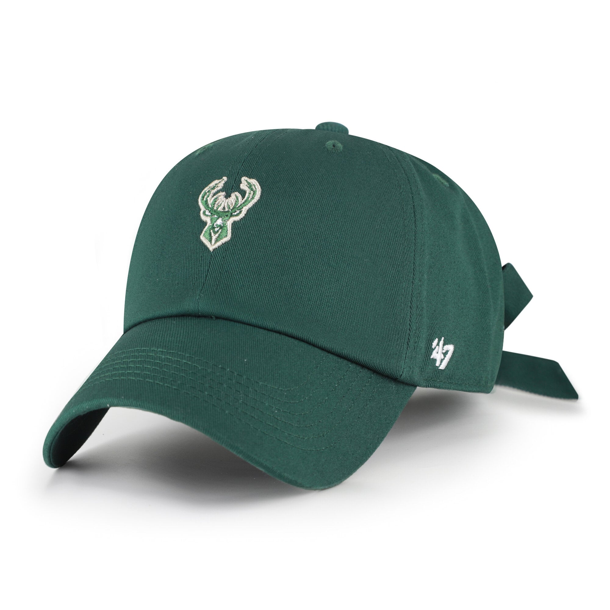 Casquette ajustable '47 Hunter Green Milwaukee Bucks pour femme