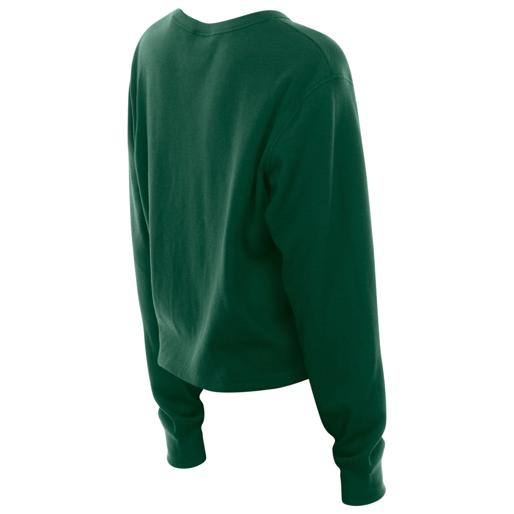 T-shirt thermique à manches longues New Era vert chasseur Milwaukee Bucks pour femme