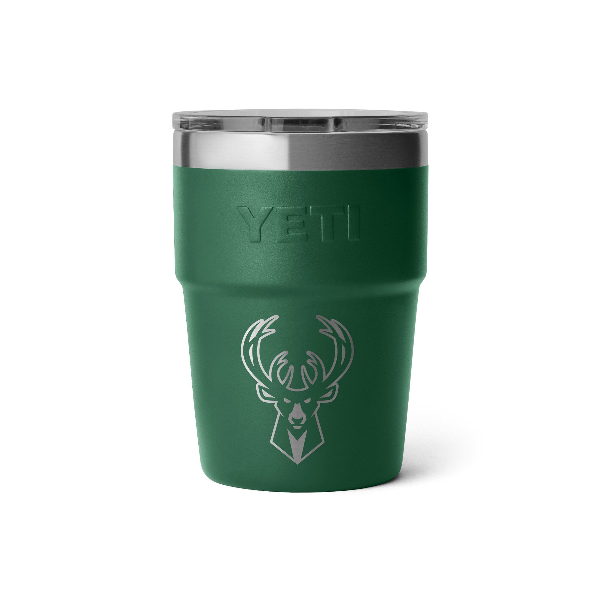 YETI Milwaukee Bucks 16oz. Rambler Stackable Cup with MagSlider Lid
