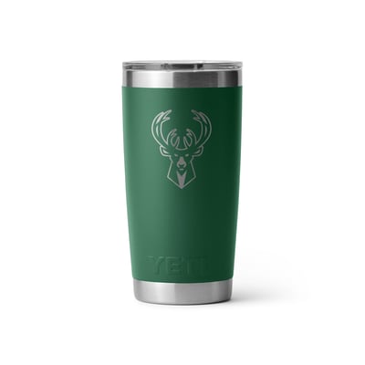 Milwaukee Bucks YETI 20oz. Rambler Tumbler with MagSlider Lid