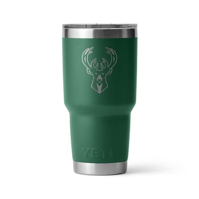 Milwaukee Bucks YETI 30oz. Rambler Tumbler