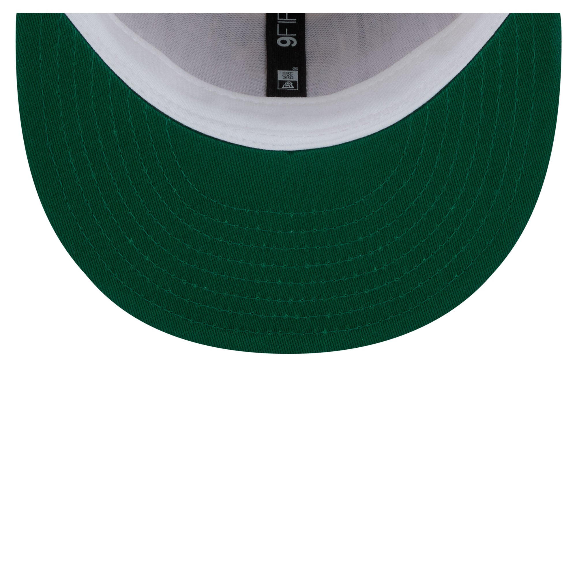 Youth New Era Cream/Hunter Green Milwaukee Bucks Classic 9FIFTY Snapback Hat