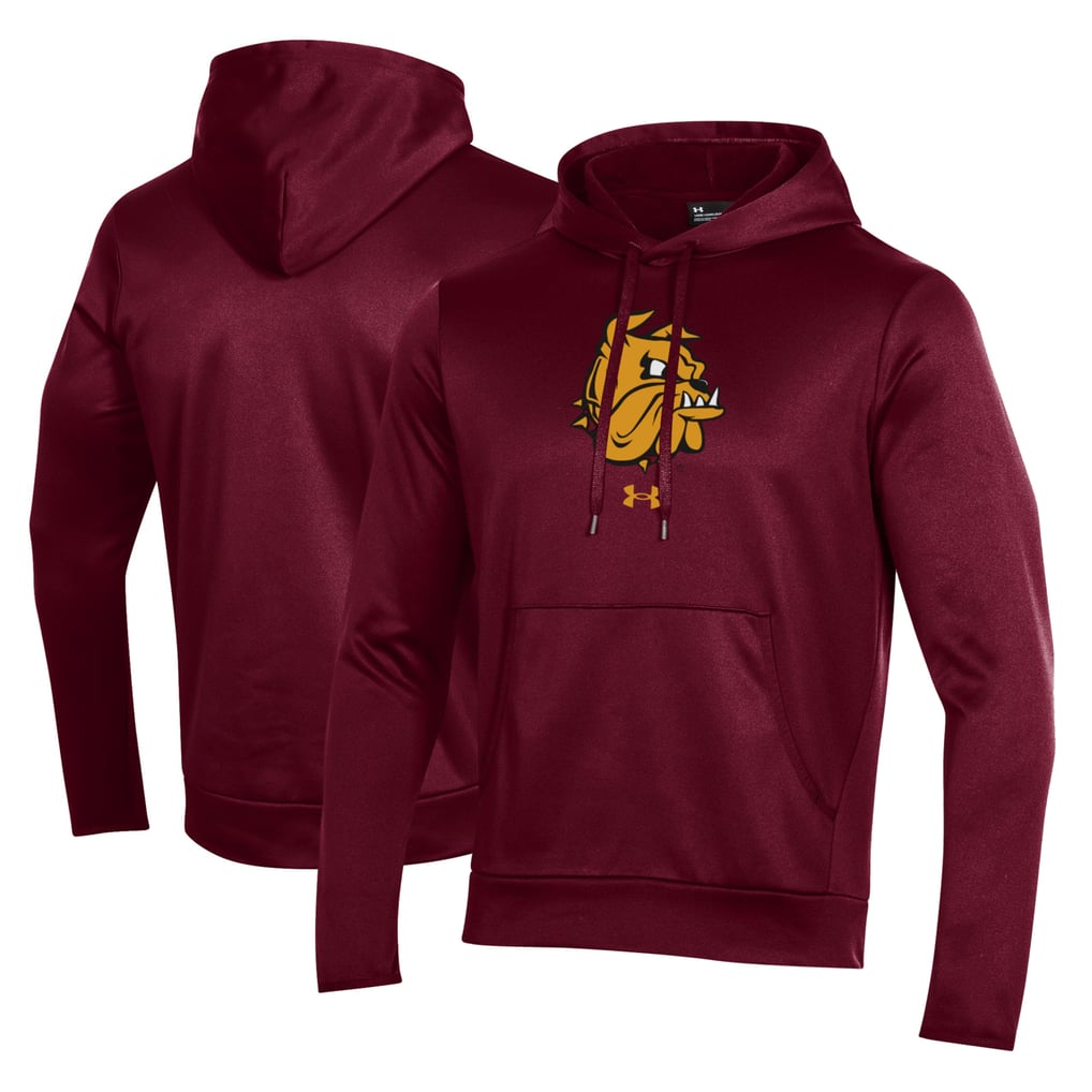 Minnesota Duluth Bulldogs Under Armour All Day Fleece Pullover Hoodie - Maroon