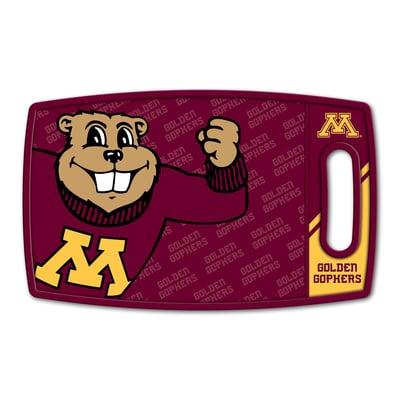 Minnesota Golden Gophers Fanpoint Logo Series Cutting Board