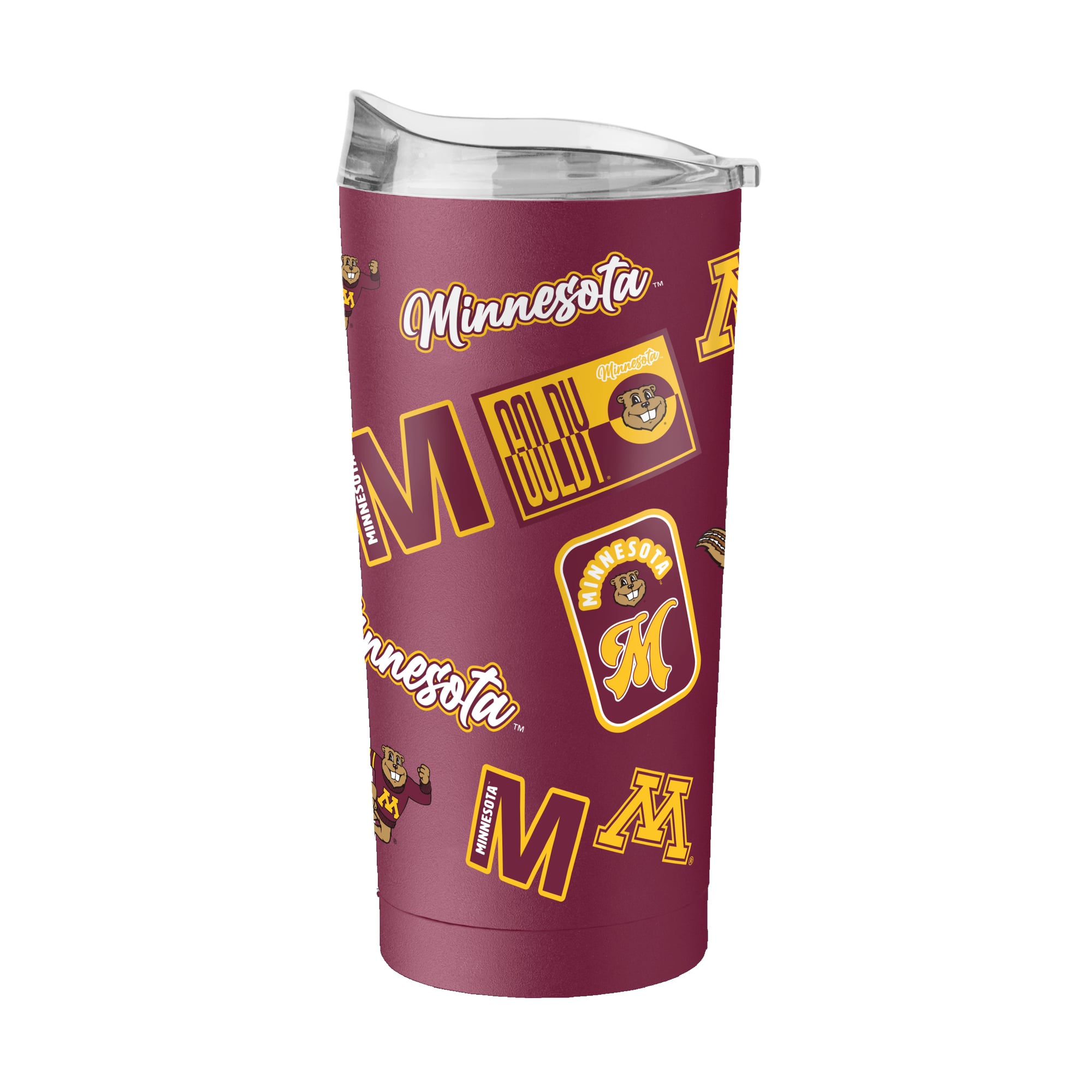 Gobelet isotherme Dreamweave de 59 cl (20 oz) à revêtement en poudre Logo Brands Minnesota Golden Gophers