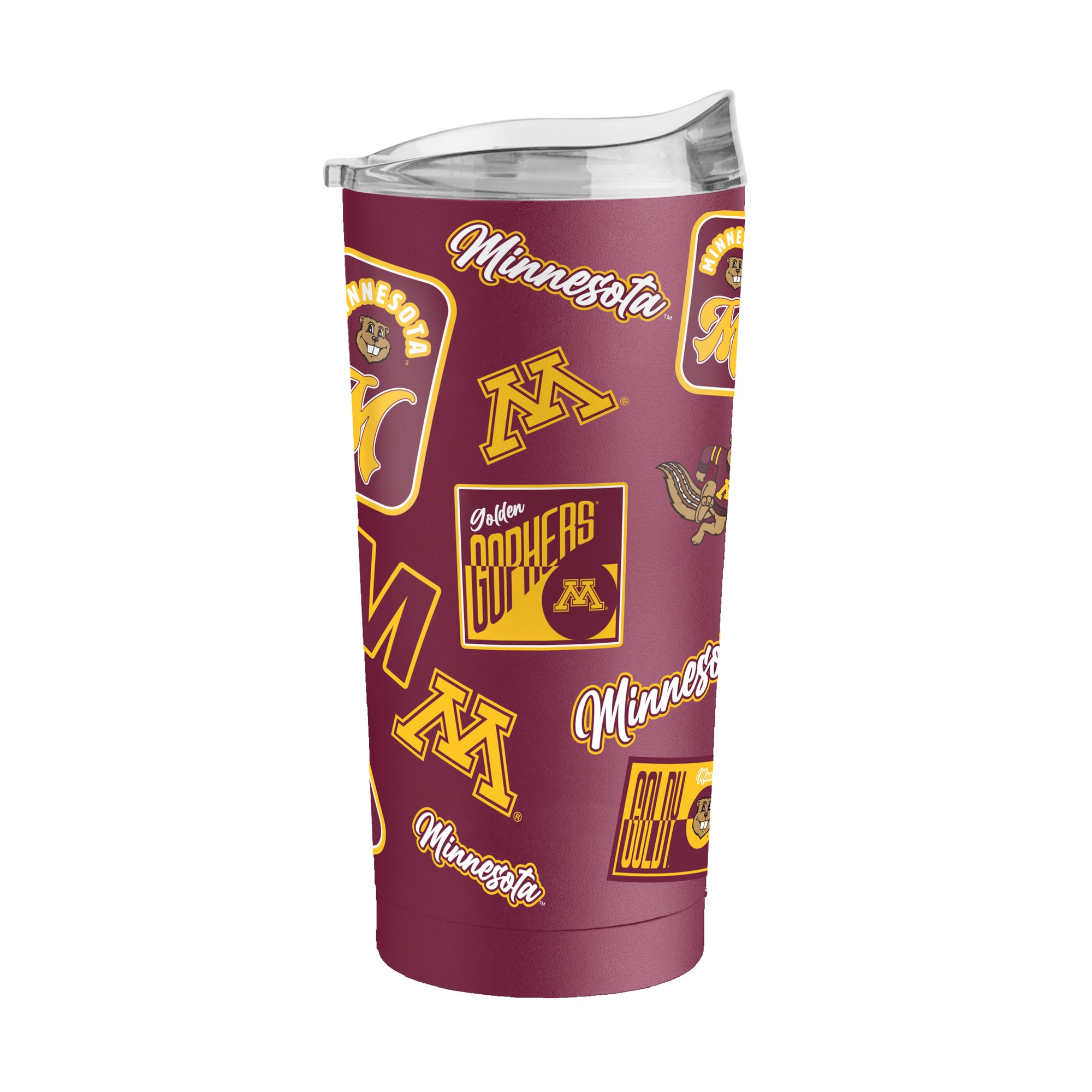 Gobelet isotherme Dreamweave de 59 cl (20 oz) à revêtement en poudre Logo Brands Minnesota Golden Gophers