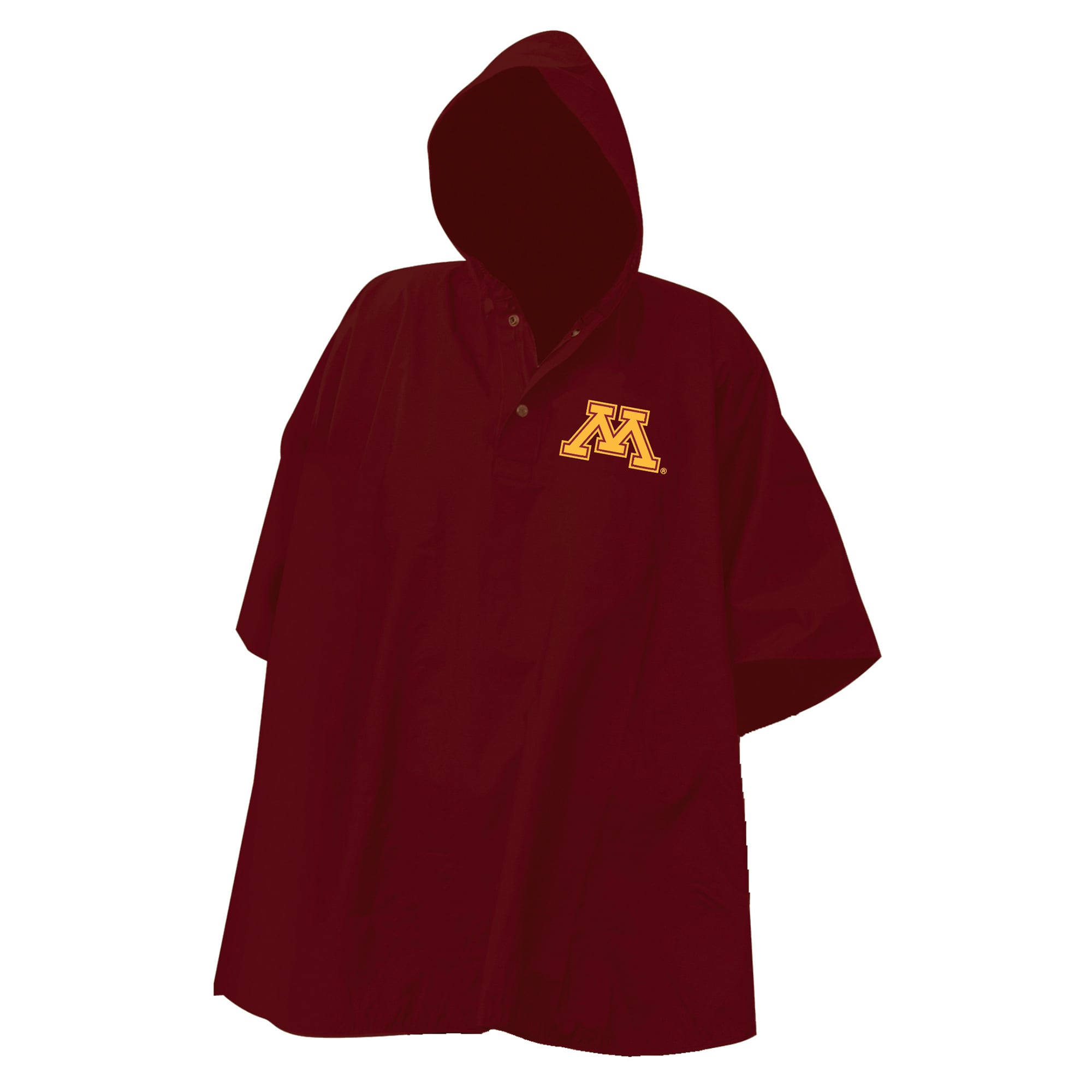 Maroon Minnesota Golden Gophers Deluxe Adult Stadium Quarter-Snap Rain ...