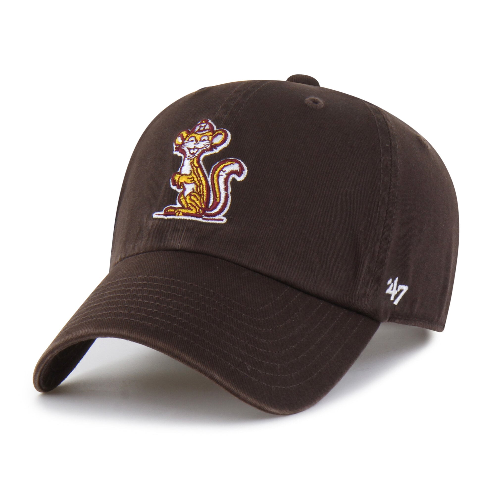 Men's '47  Brown Minnesota Golden Gophers Vault Clean Up Adjustable Hat