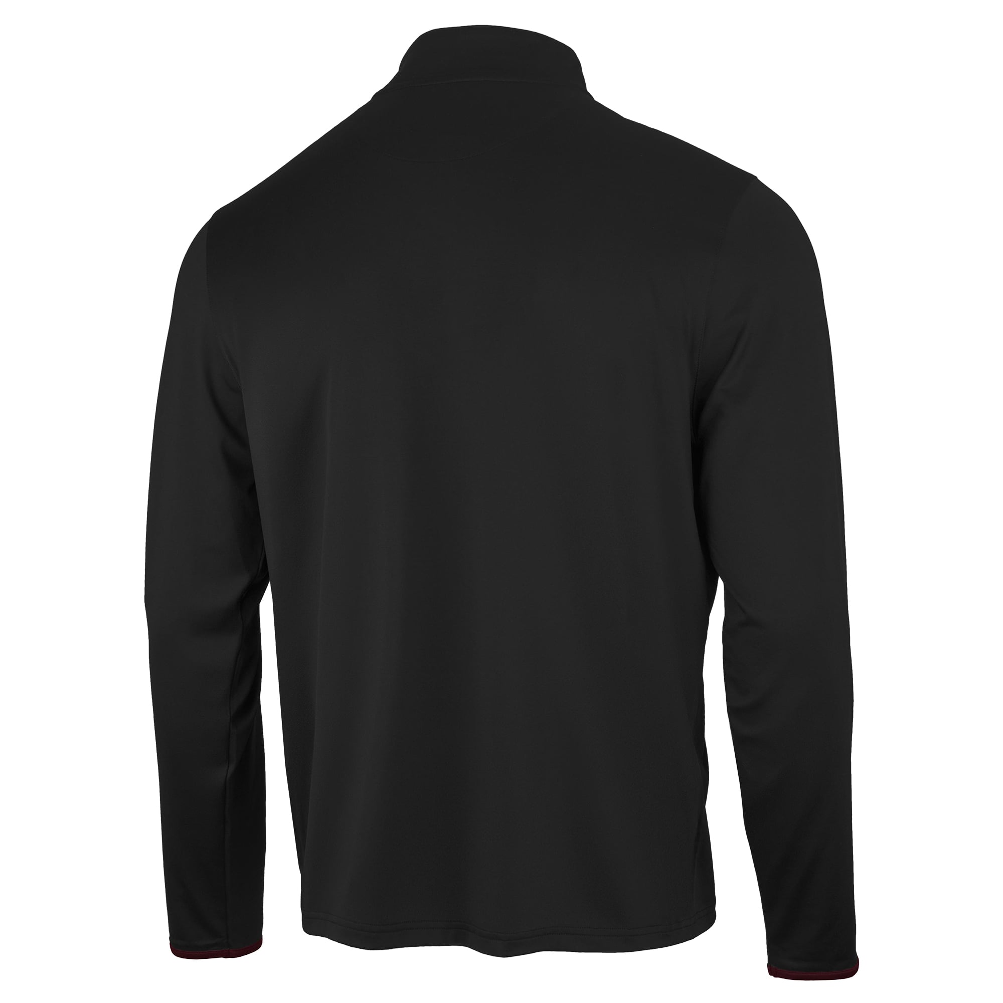 Pull à col zippé Antigua Black Minnesota Golden Gophers pour homme