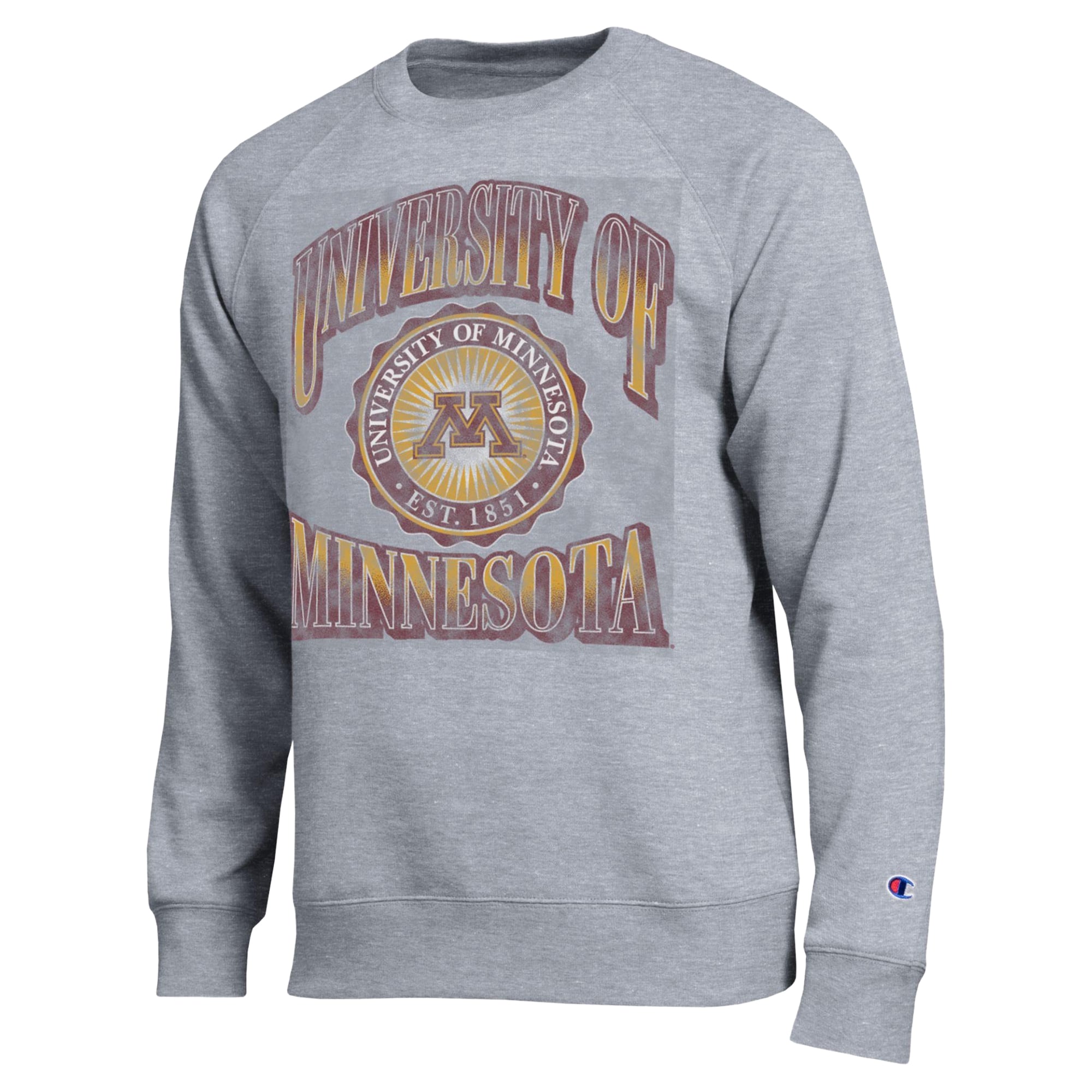 Men's Champion Heather Gray Minnesota Golden Gophers All-Star Sweatshirt