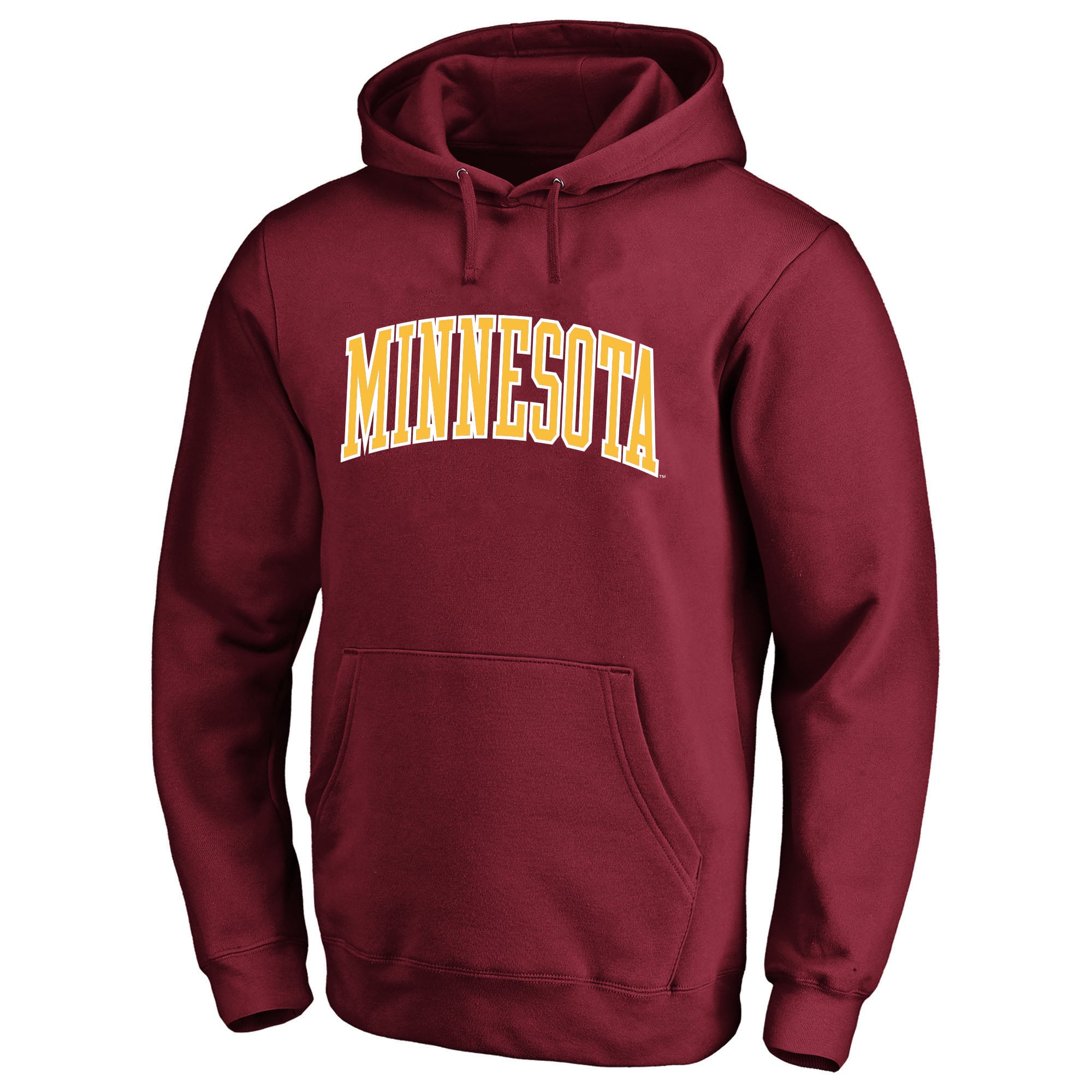 Sweat à capuche Champion marron Minnesota Golden Gophers Arch Over Tackle en sergé grandes tailles pour homme
