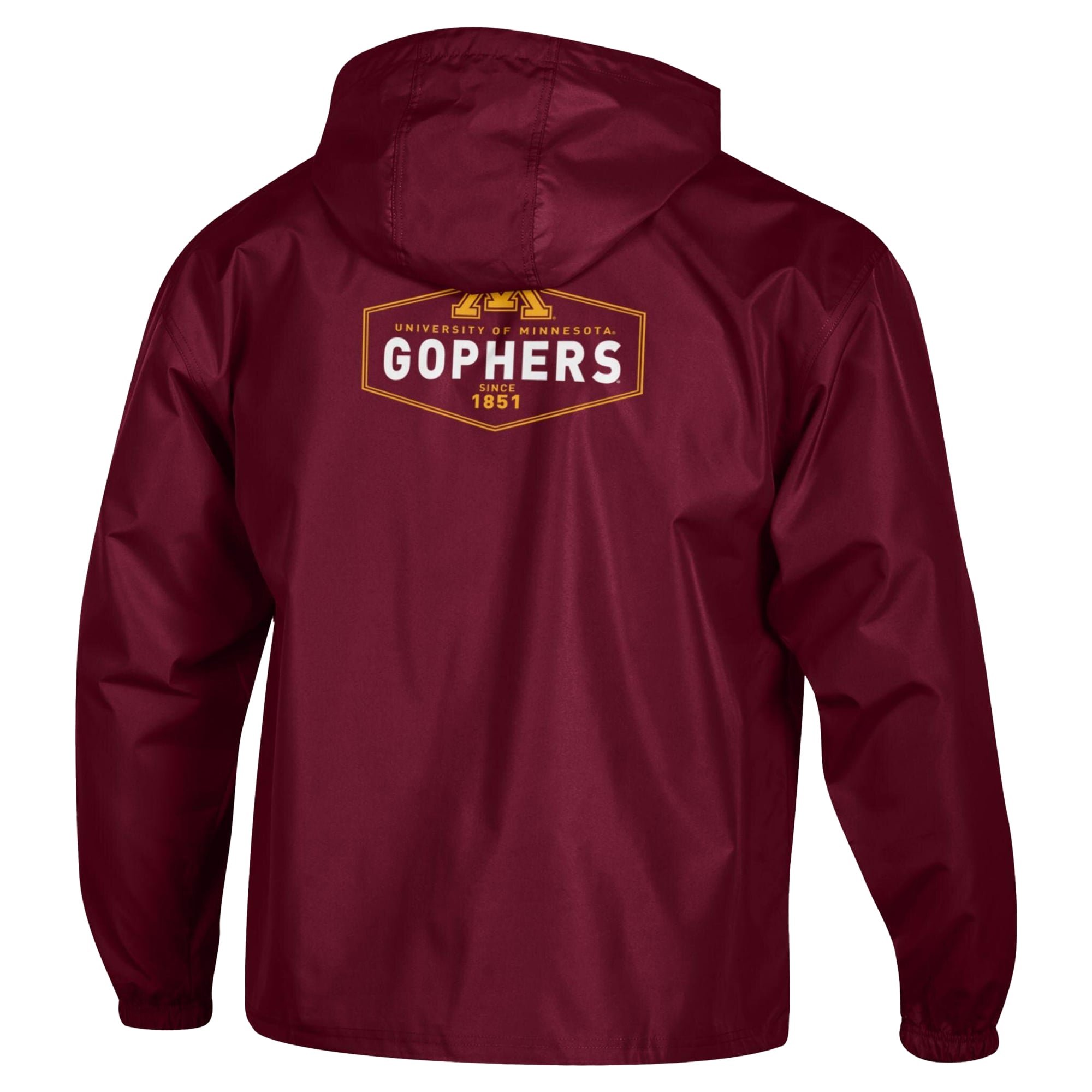 Men's Champion Maroon Minnesota Golden Gophers Delay Packable Half-Zip Jacket