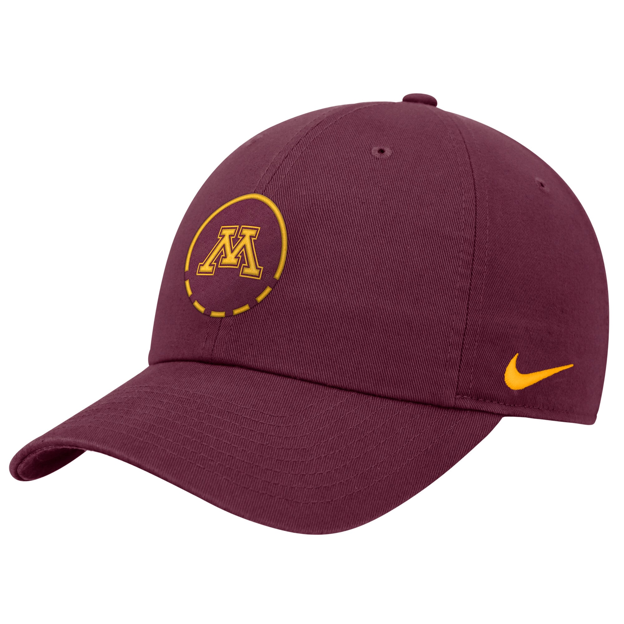 Casquette ajustable Nike bordeaux Minnesota Golden Gophers Primetime Basketball Club pour homme