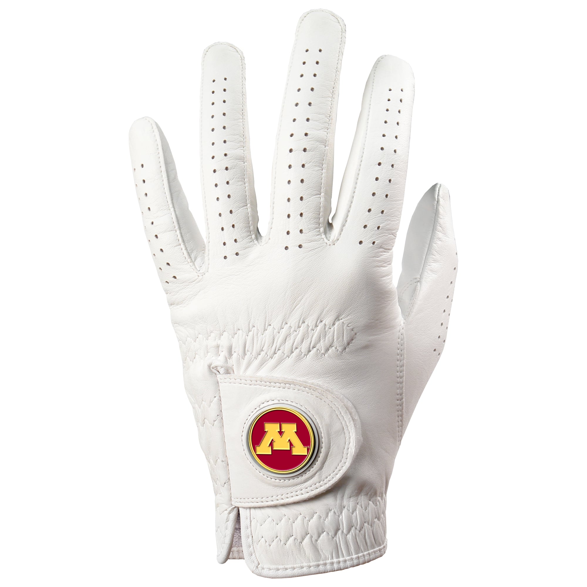 Men's White Minnesota Golden Gophers Golf Glove