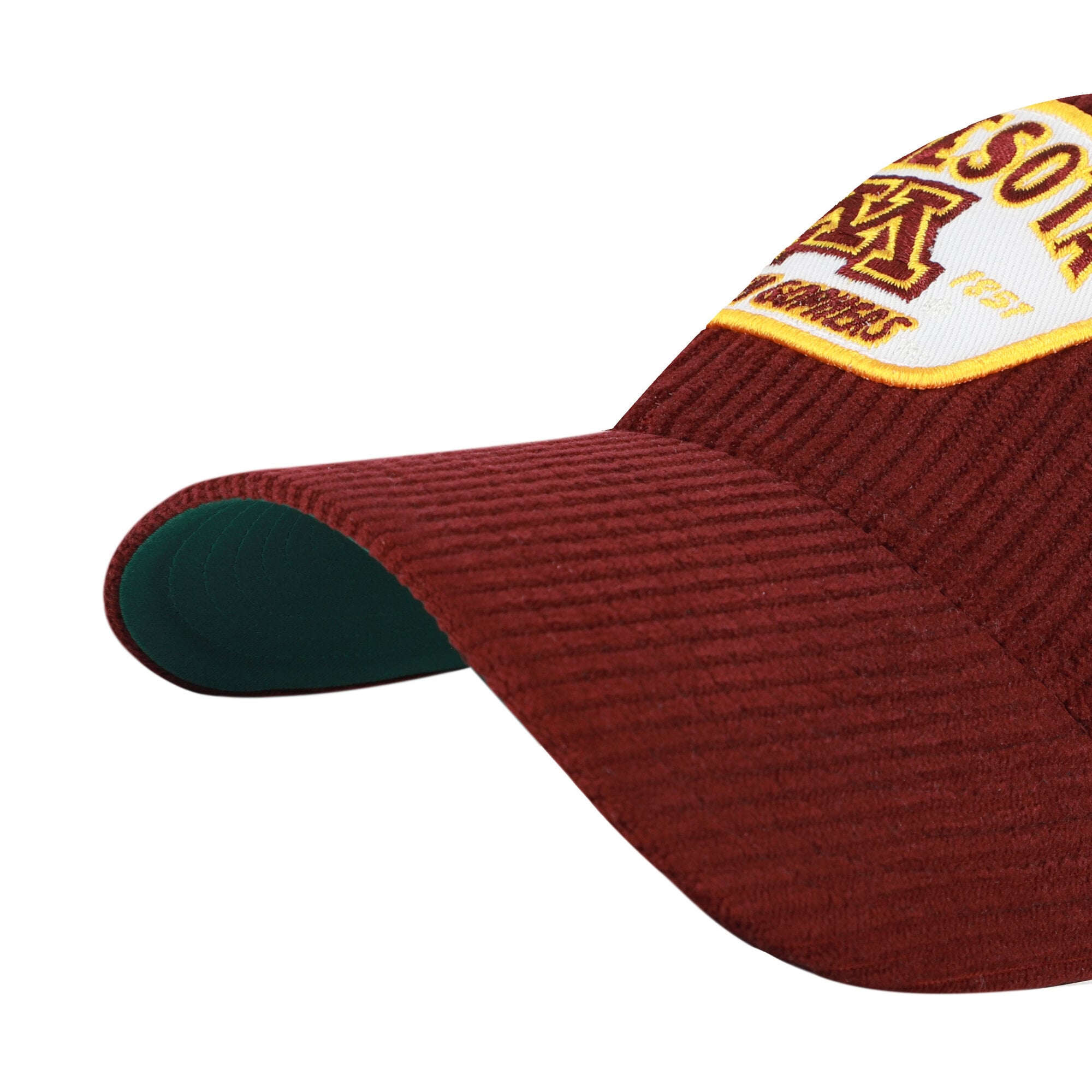 Casquette unisexe ajustable '47 Maroon Minnesota Golden Gophers Accordia en velours côtelé MVP