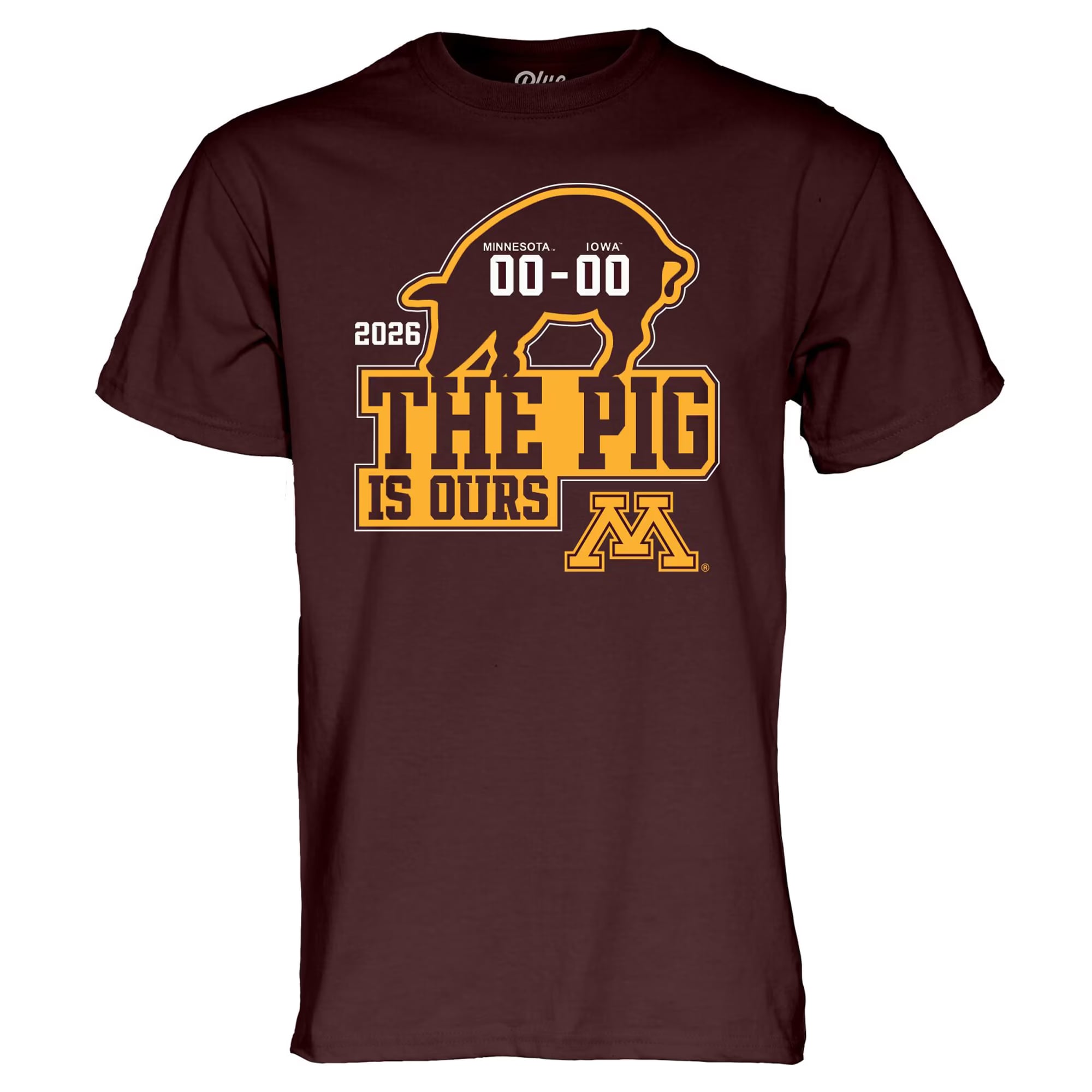 Unisex Blue 84 Maroon Minnesota Golden Gophers vs. Iowa Hawkeyes 2026 ...