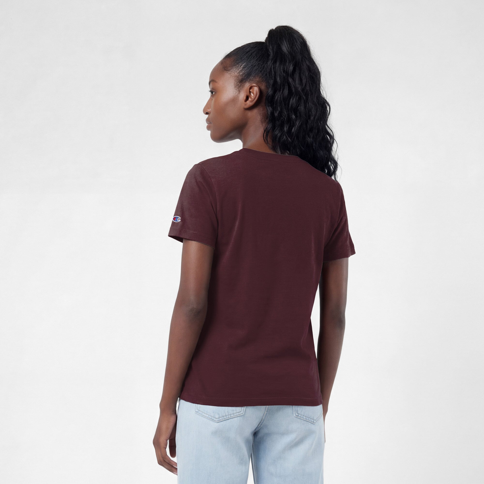 Women's Champion Maroon Minnesota Golden Gophers Lifestyle T-Shirt