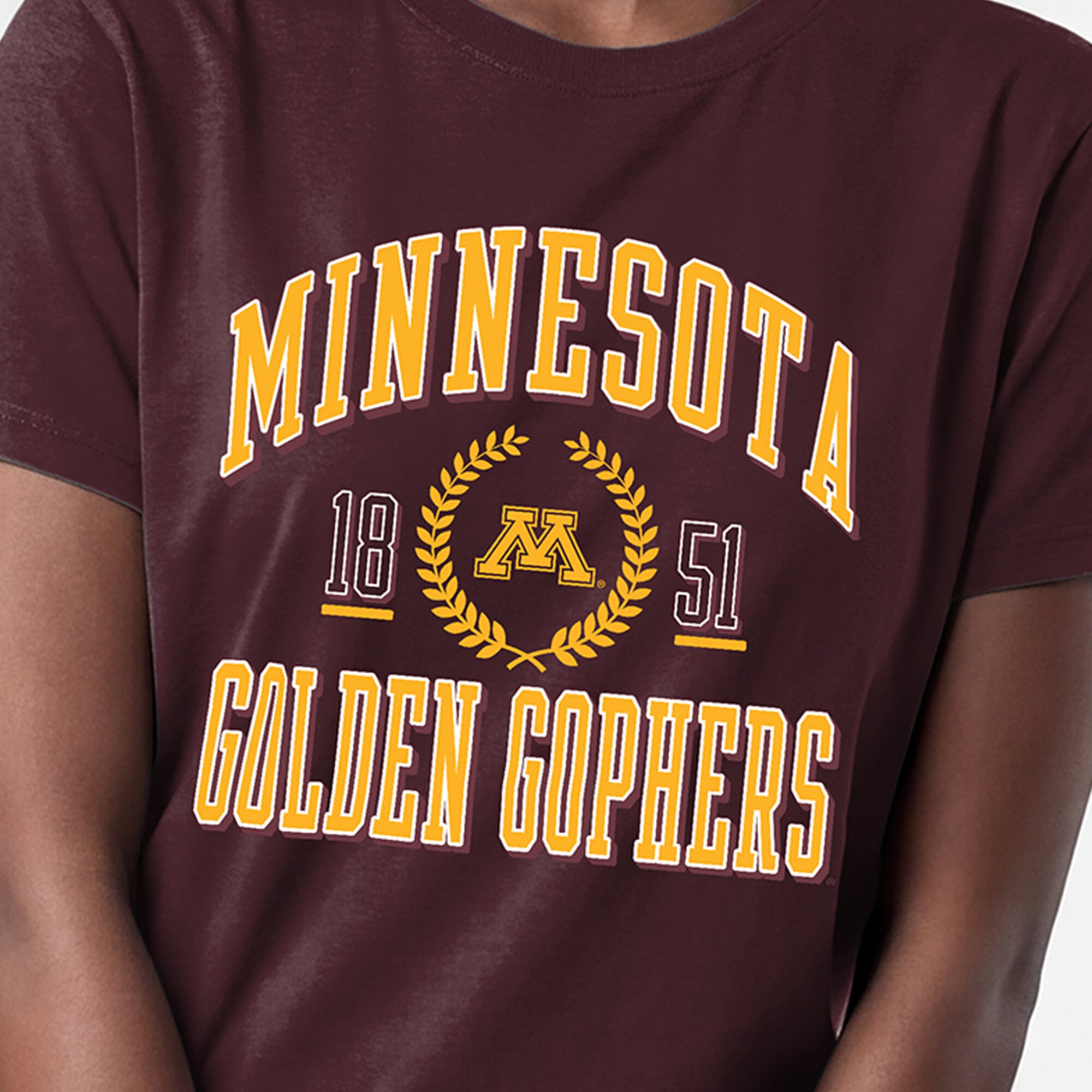 Women's Champion Maroon Minnesota Golden Gophers Lifestyle T-Shirt