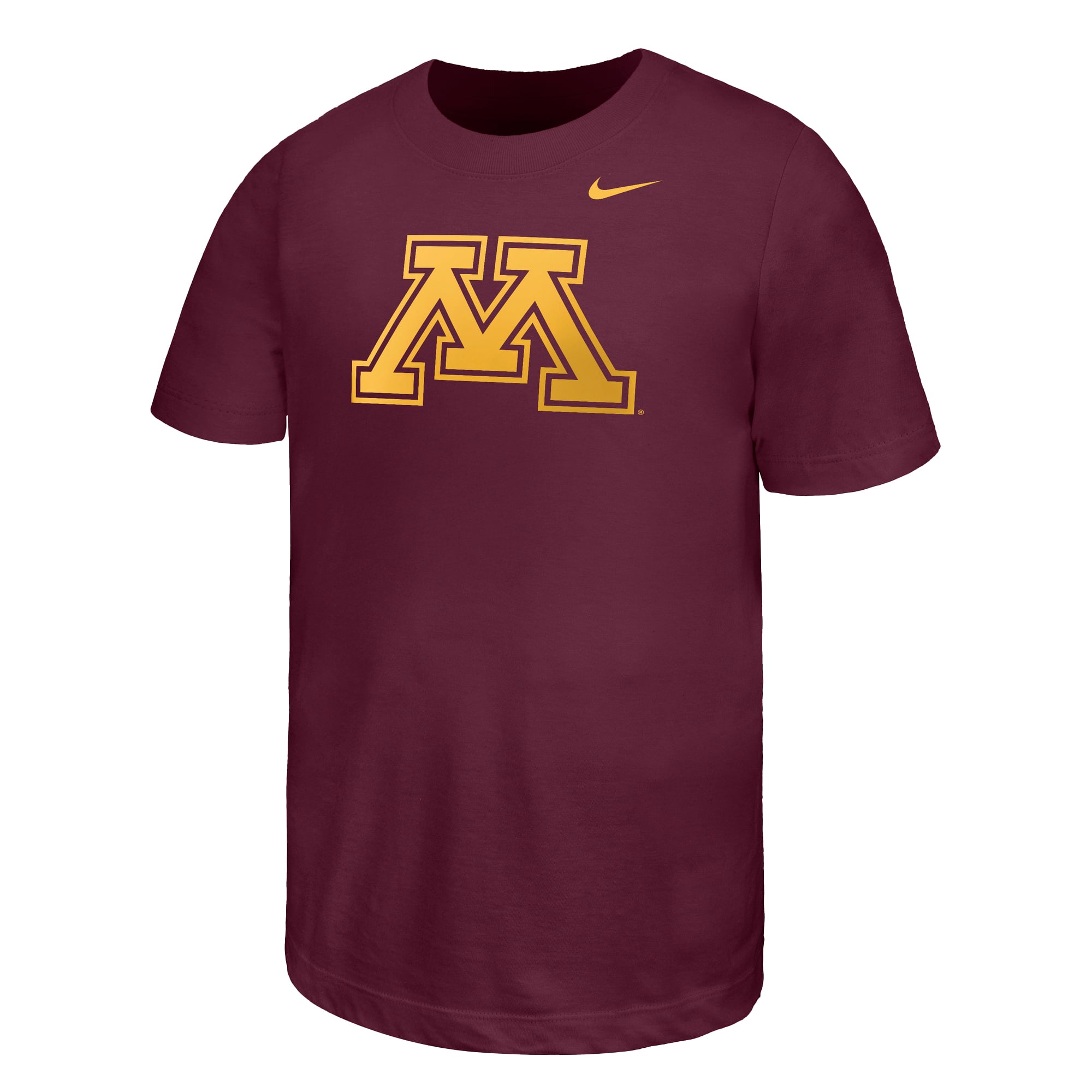 Youth Nike Maroon Minnesota Golden Gophers Logo T-Shirt