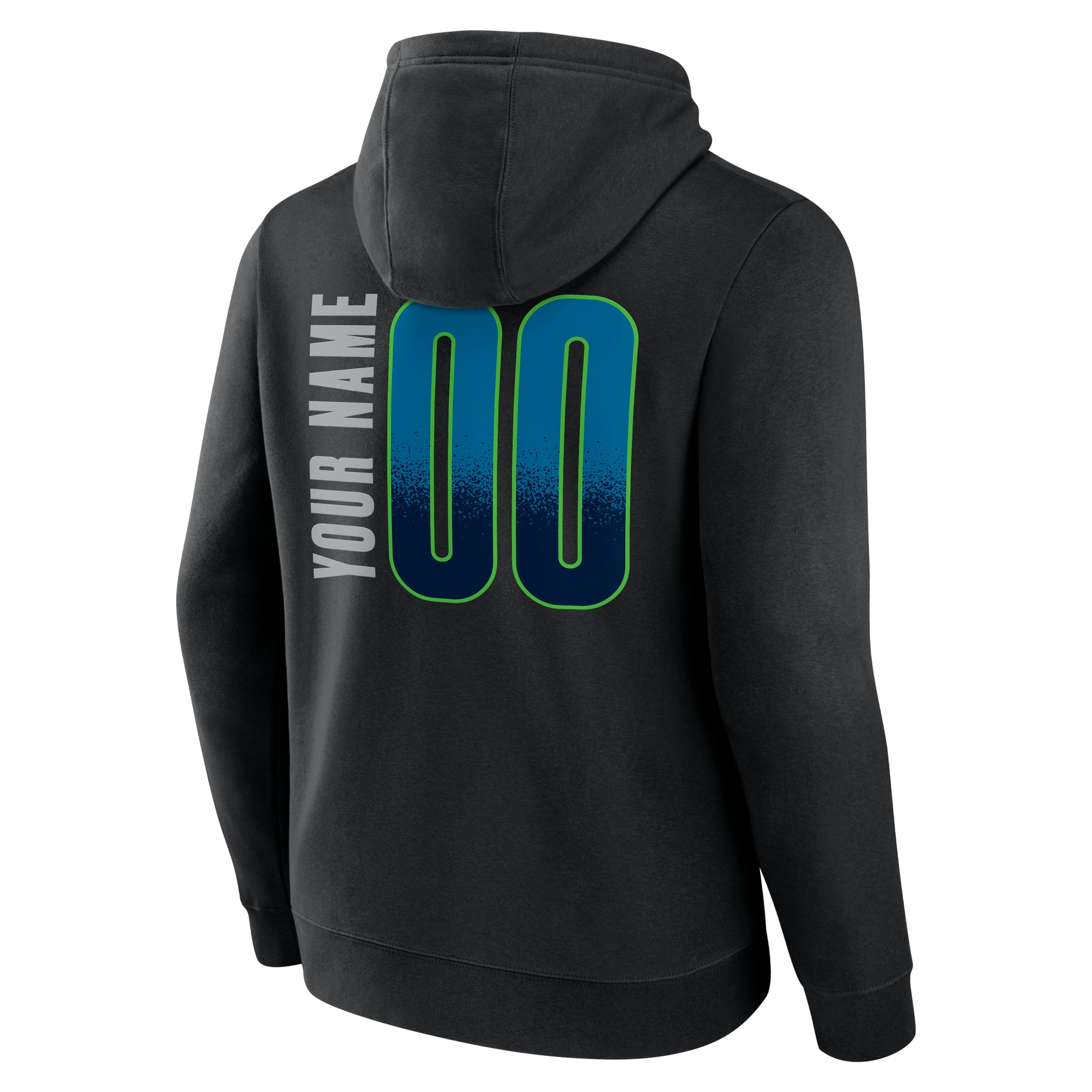 Men's Black Minnesota Lynx Home Court Pop Personalized Name & Number Hoodie