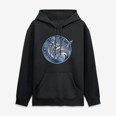 Minnesota Lynx  Metallic Mascot Hoodie - Black