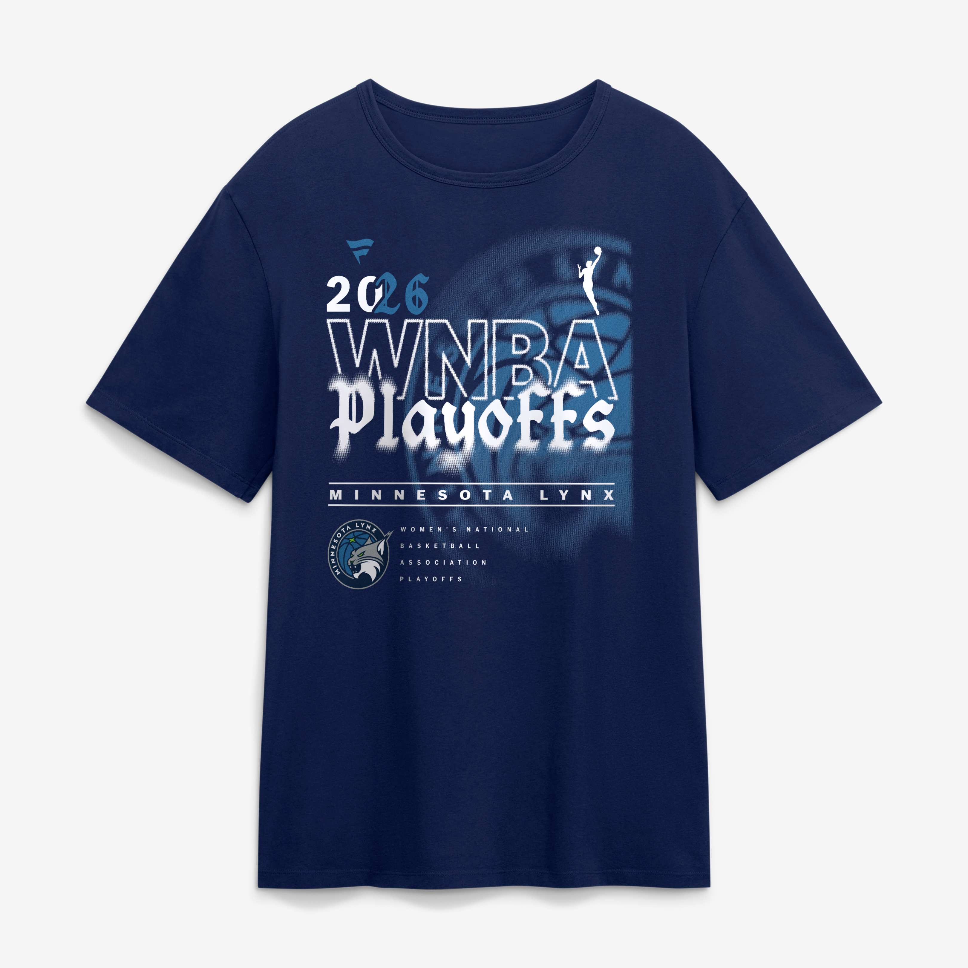 Men's Fanatics Navy Minnesota Lynx 2026 WNBA Playoffs T-Shirt