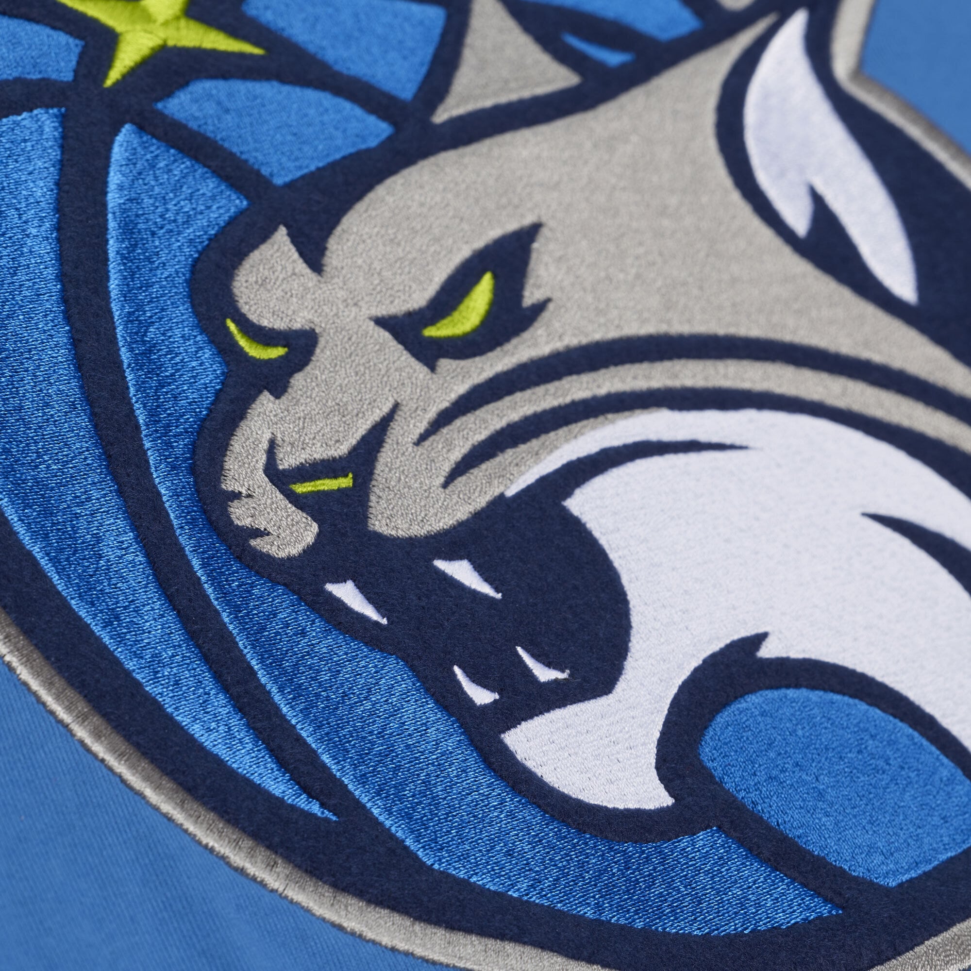 Men's Mitchell & Ness Blue Minnesota Lynx Logo Boxy T-Shirt