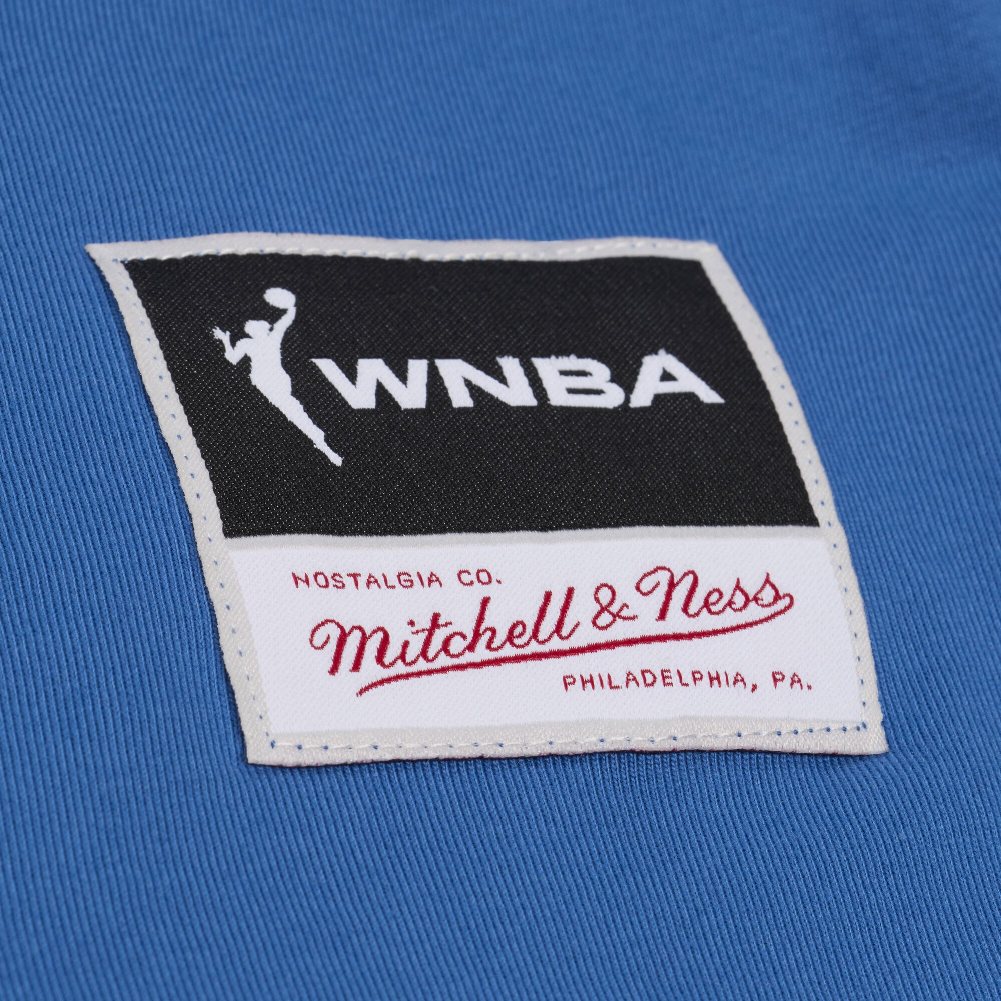Men's Mitchell & Ness Blue Minnesota Lynx Logo Boxy T-Shirt
