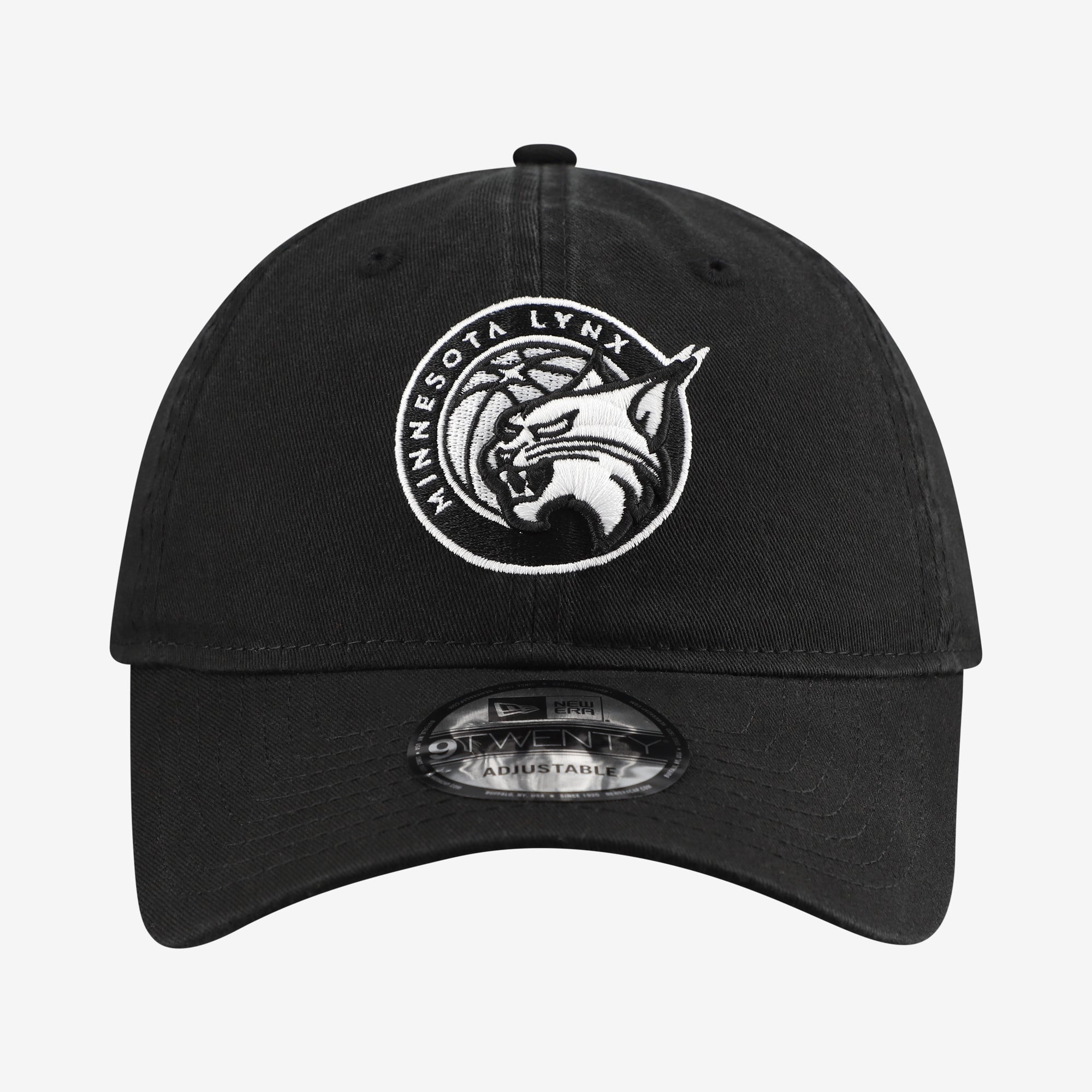 Men's New Era Black Minnesota Lynx 9TWENTY Adjustable Hat