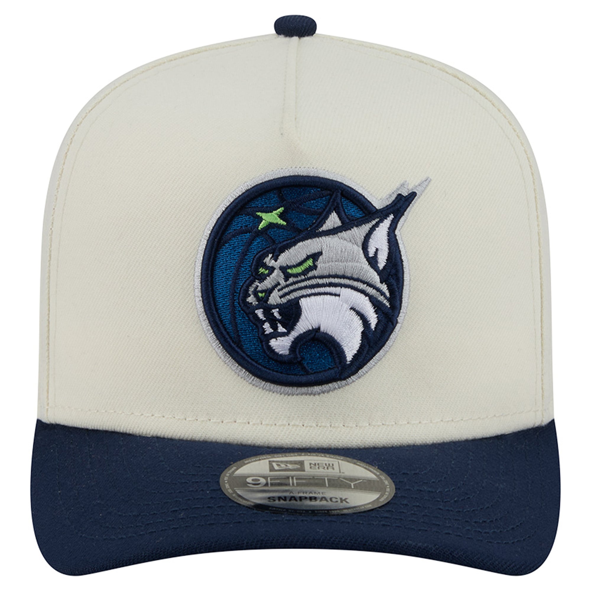 Casquette snapback New Era crème Minnesota Lynx Wordmark 9FIFTY pour homme