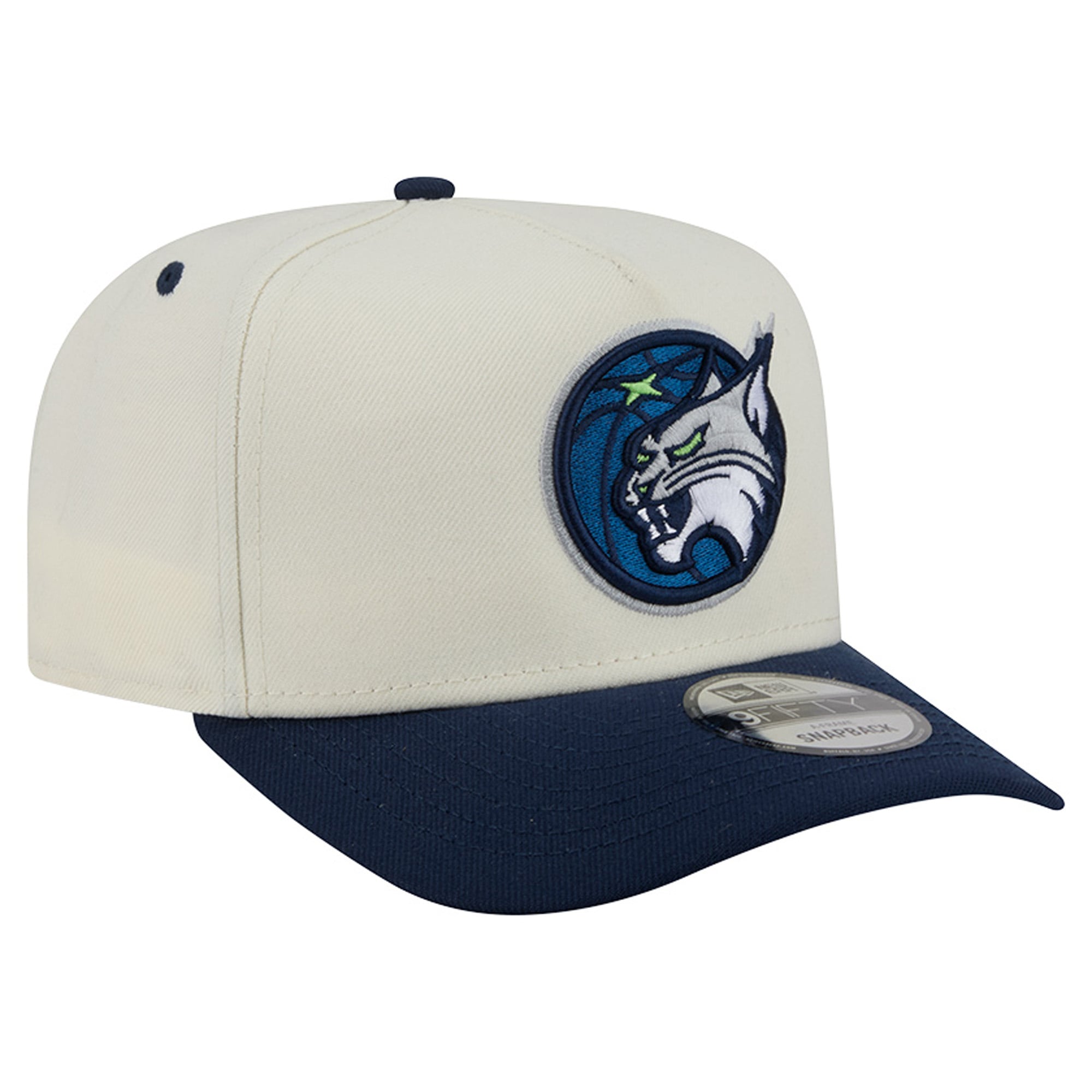Casquette snapback New Era crème Minnesota Lynx Wordmark 9FIFTY pour homme