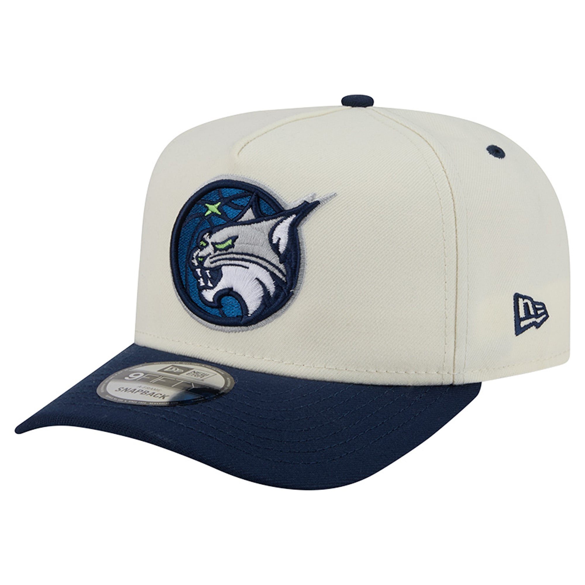 Casquette snapback New Era crème Minnesota Lynx Wordmark 9FIFTY pour homme