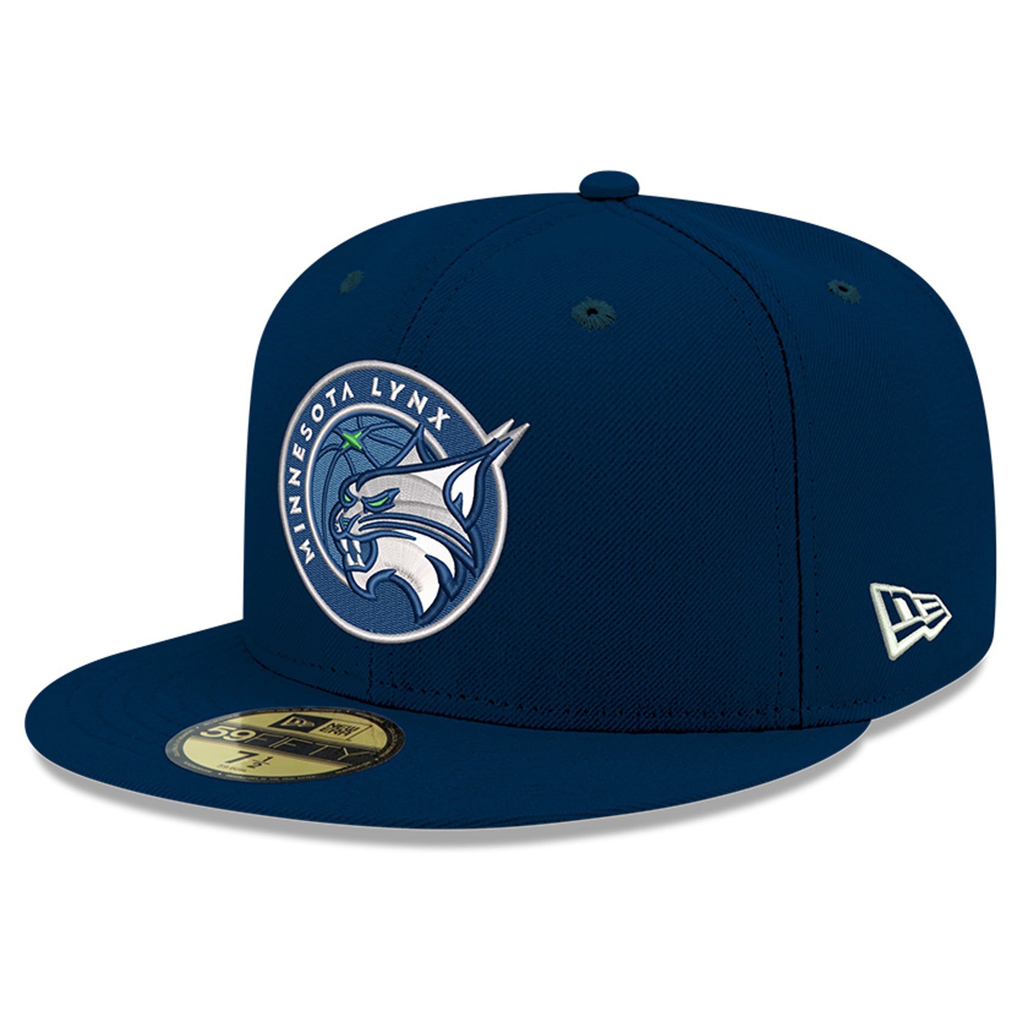 Men's New Era Navy Minnesota Lynx Team 59FIFTY Fitted Hat