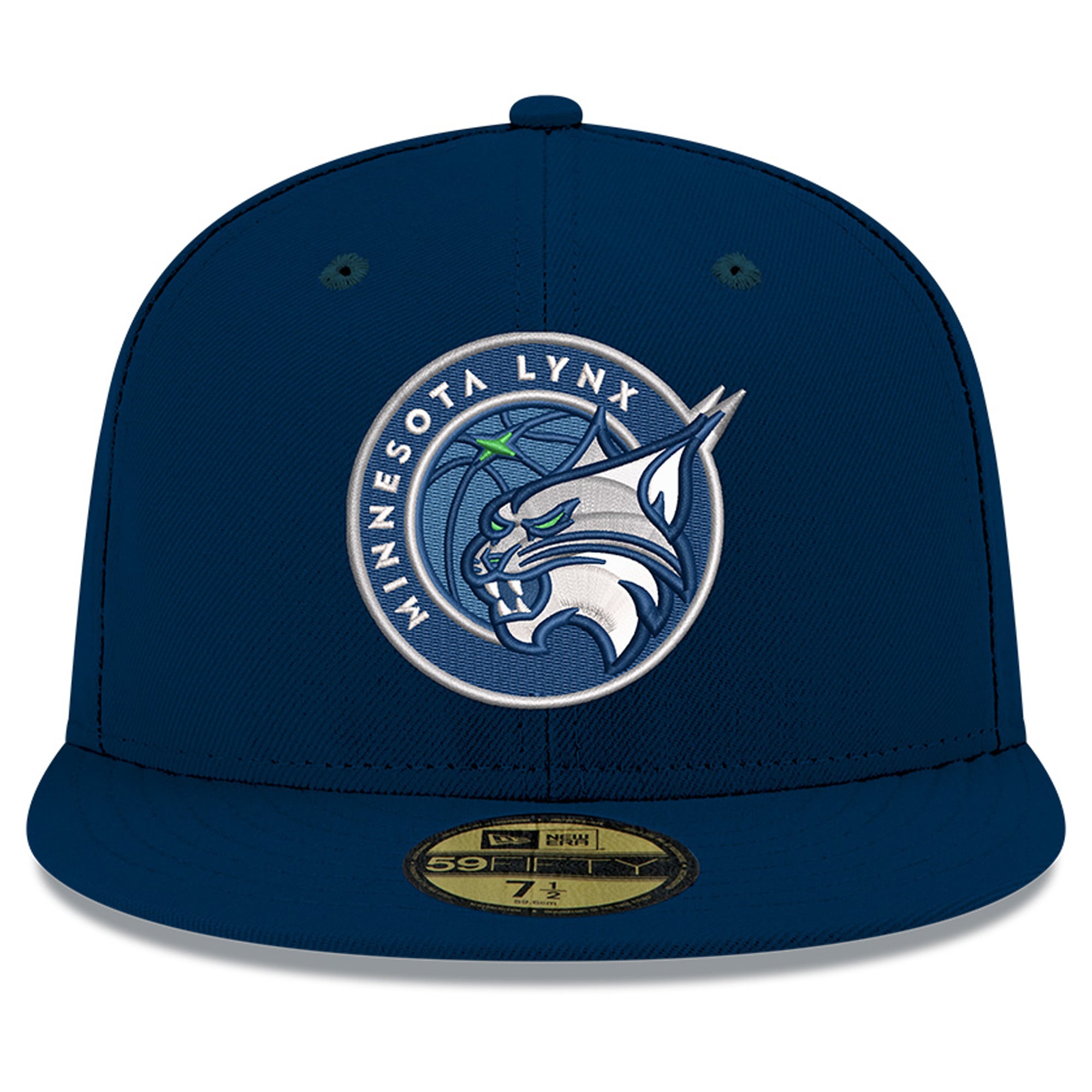 Men's New Era Navy Minnesota Lynx Team 59FIFTY Fitted Hat
