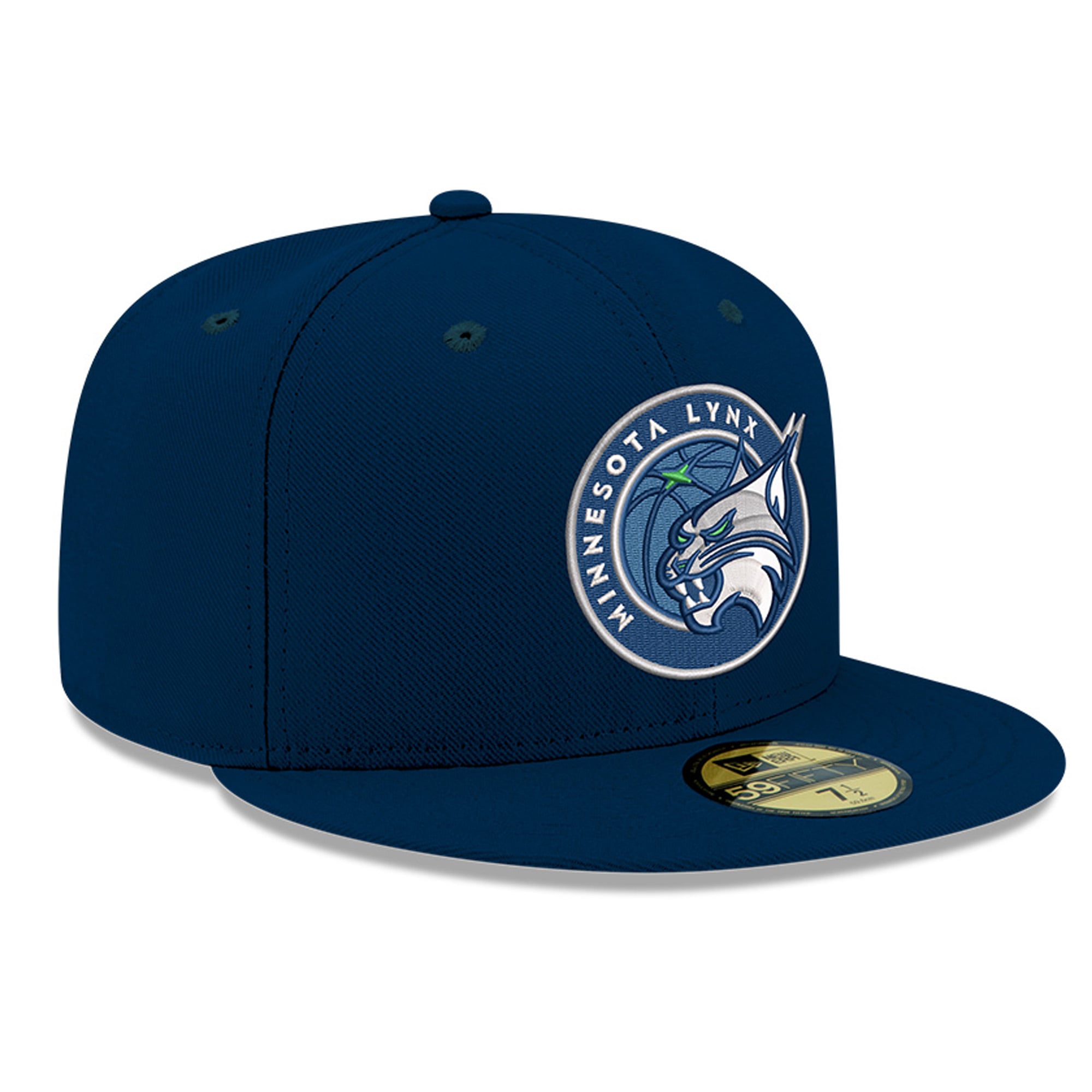 Men's New Era Navy Minnesota Lynx Team 59FIFTY Fitted Hat