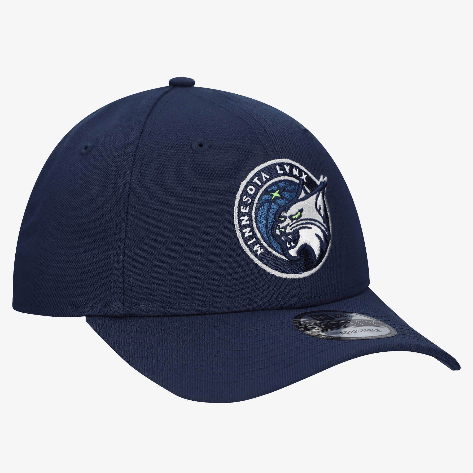 Casquette ajustable New Era bleu marine Minnesota Lynx Team 9FORTY pour homme